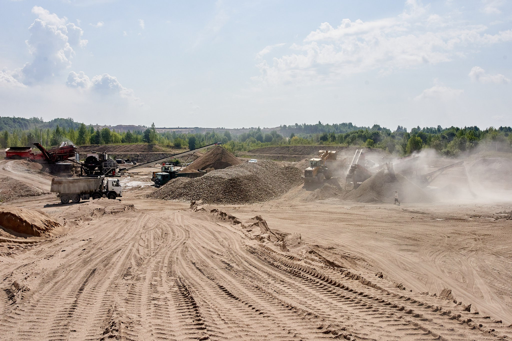 Бизнес промышленая съемка.