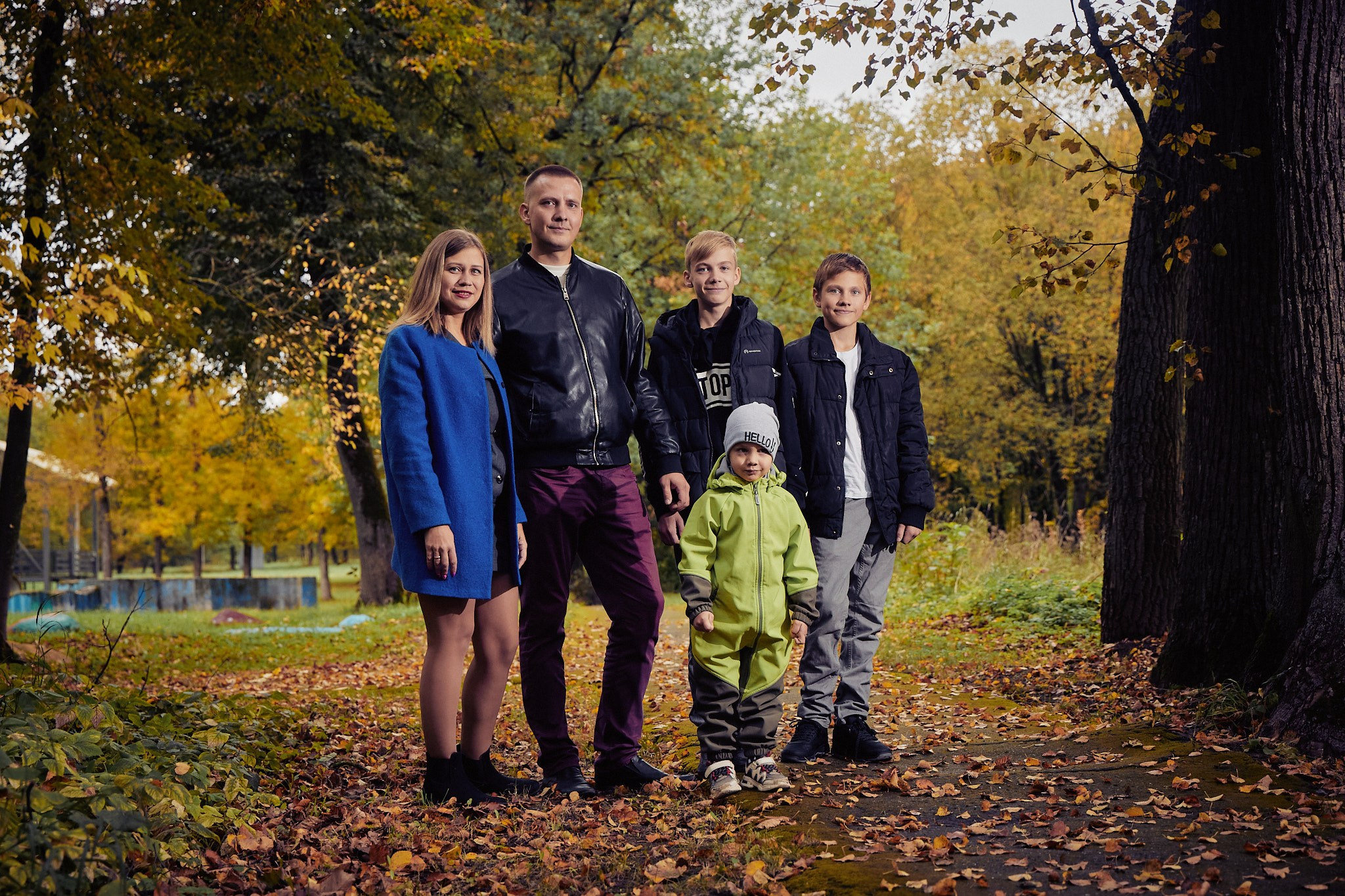 Прогулка с семьёй Виктора и Екатерины. Свадебный и семейный фотограф в г. Волхов Алексей Кочерыжкин