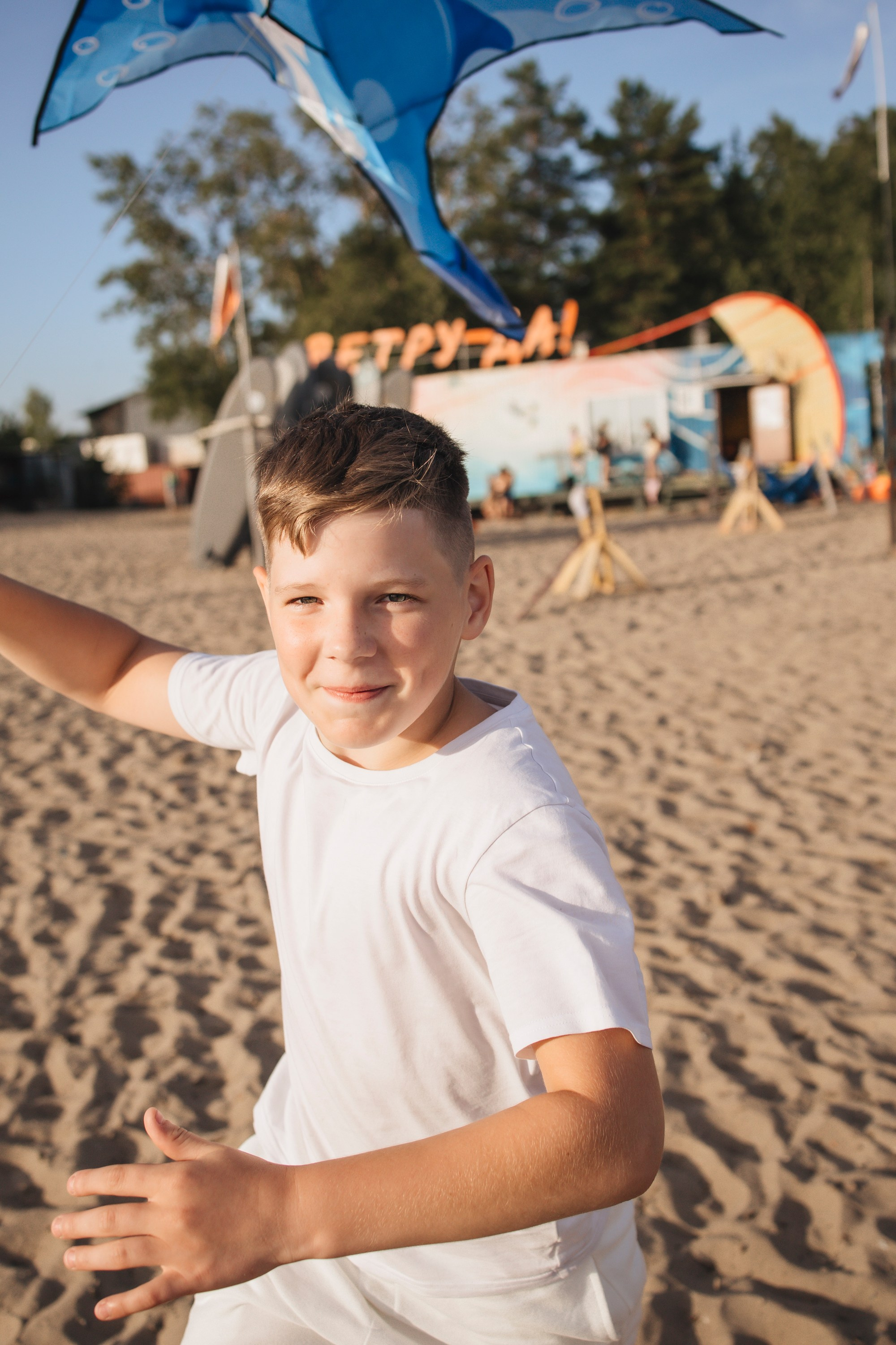 Прогулка на закате. Фотограф Новосибирск