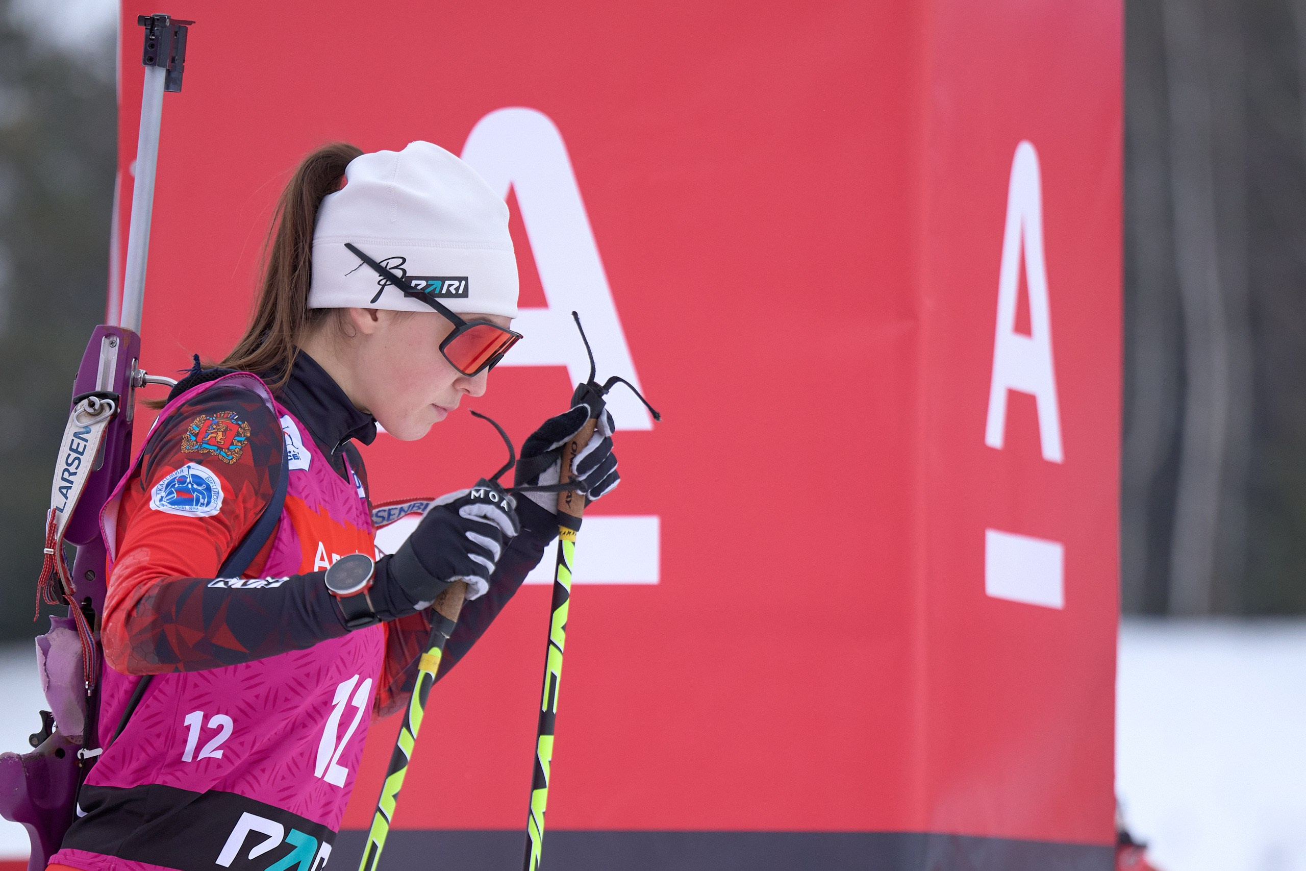 Биатлон. Чемпионат России — 2024/2025, 3-й этап, Ижевск. Ижевская винтовка. Спортивный репортажный фотограф в Ижевске Сергей Мерзляков