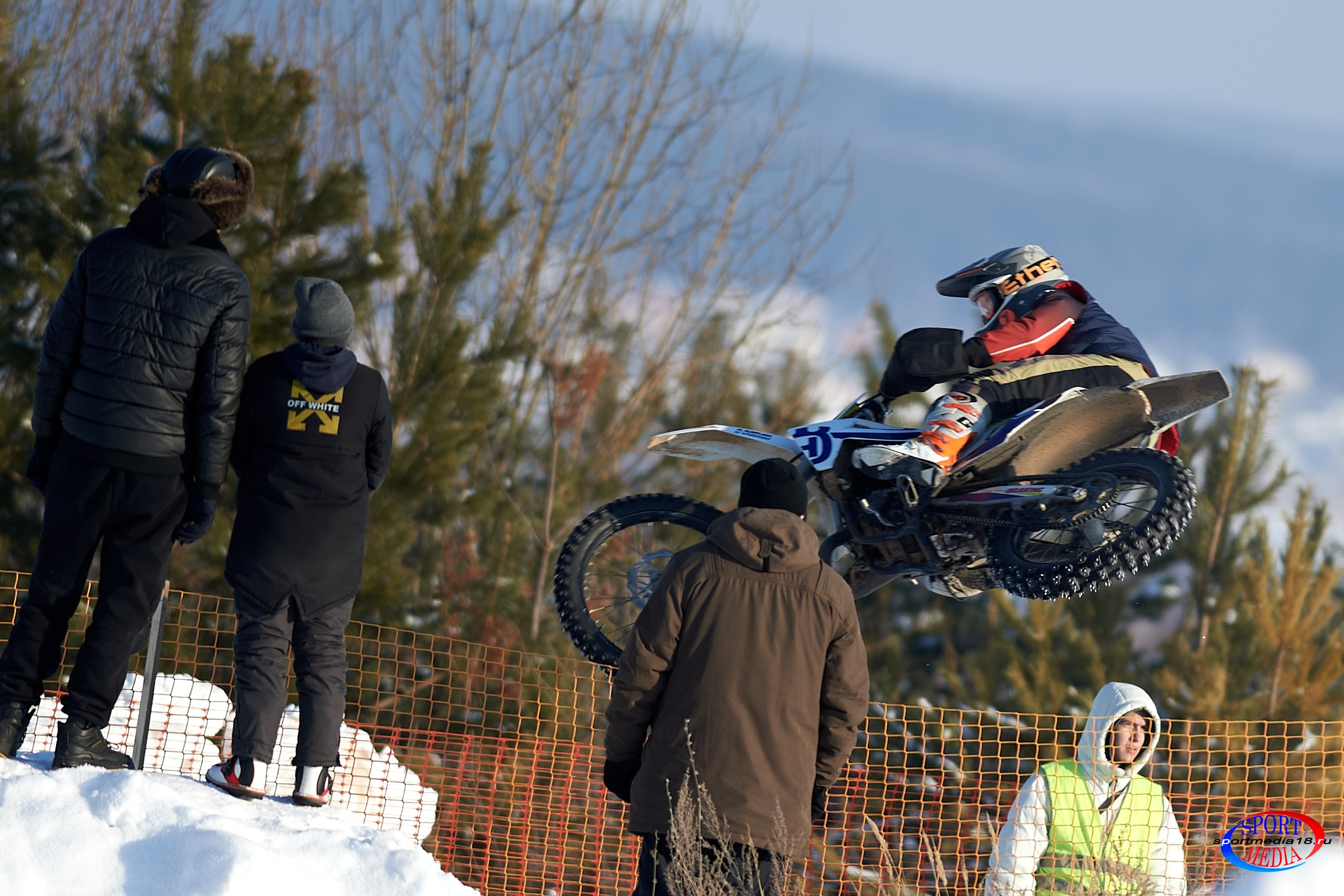3 этап Кубка Удмуртской Республики по мотокроссу. Воткинск 23.02.2025. Спортивный репортажный фотограф в Ижевске Сергей Мерзляков