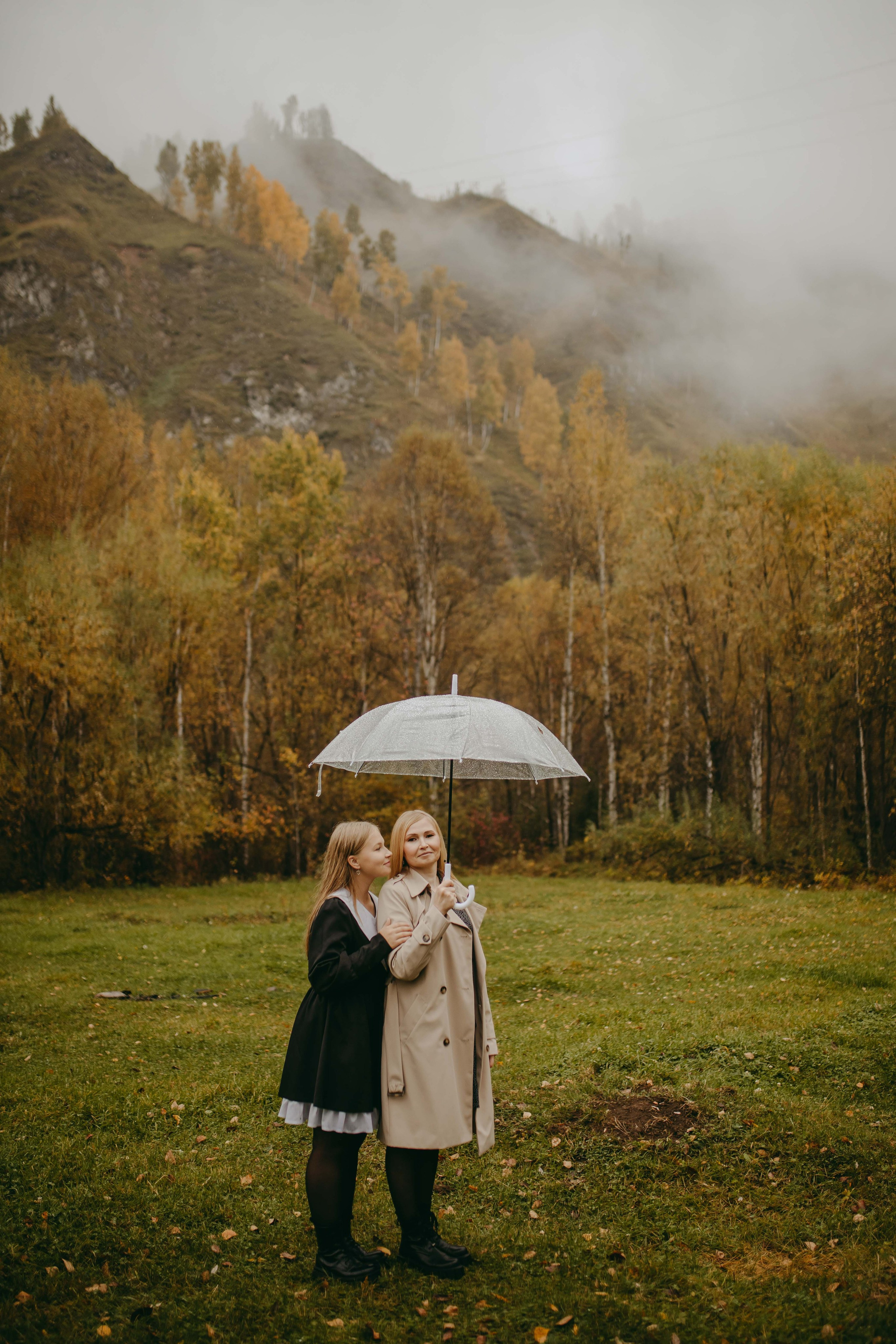 Осенняя история Саши и Дианы. Фотограф Наталья Кургина Слюдянка Иркутск