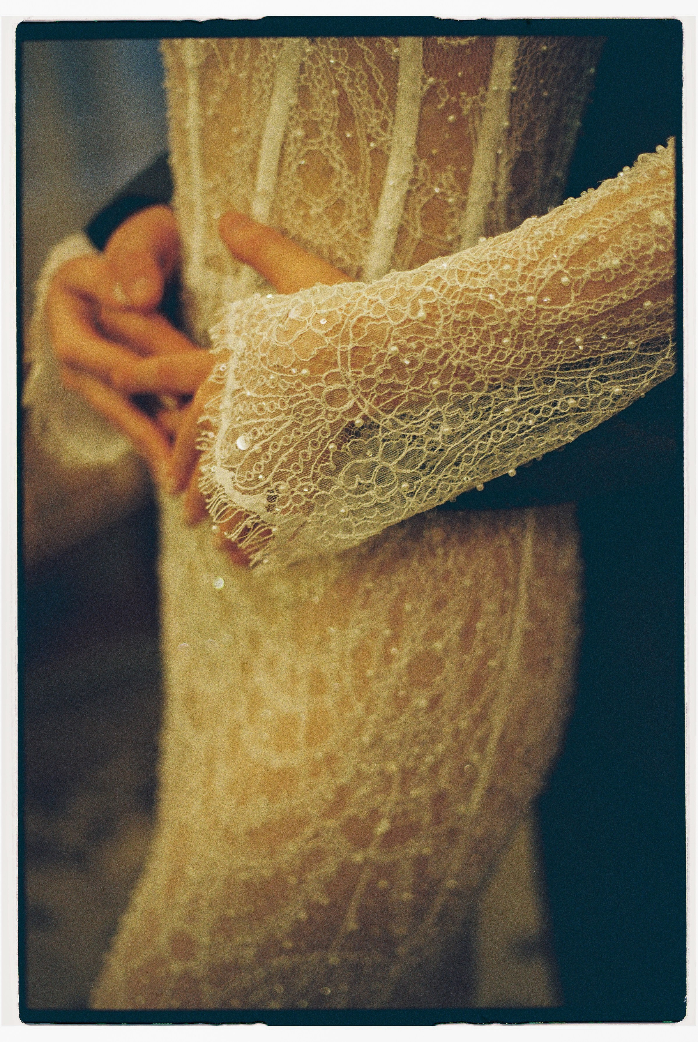 Сентиментальная свадебная фотография