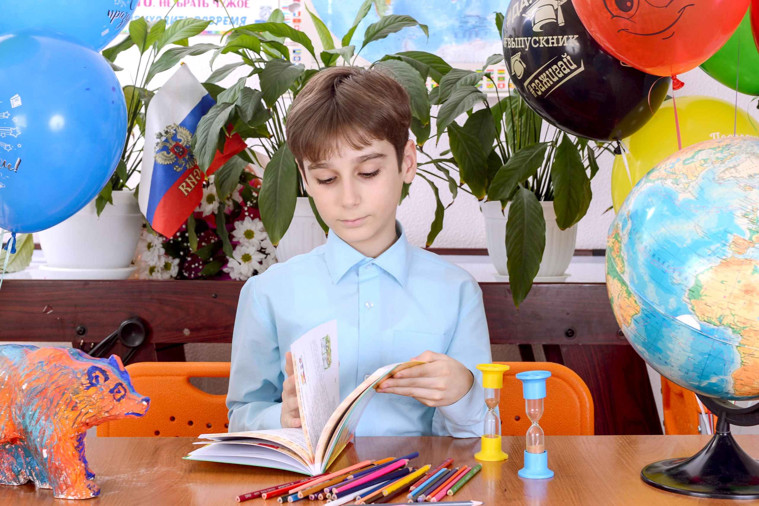 Фотографии в классе. Детская выездная фотостудия