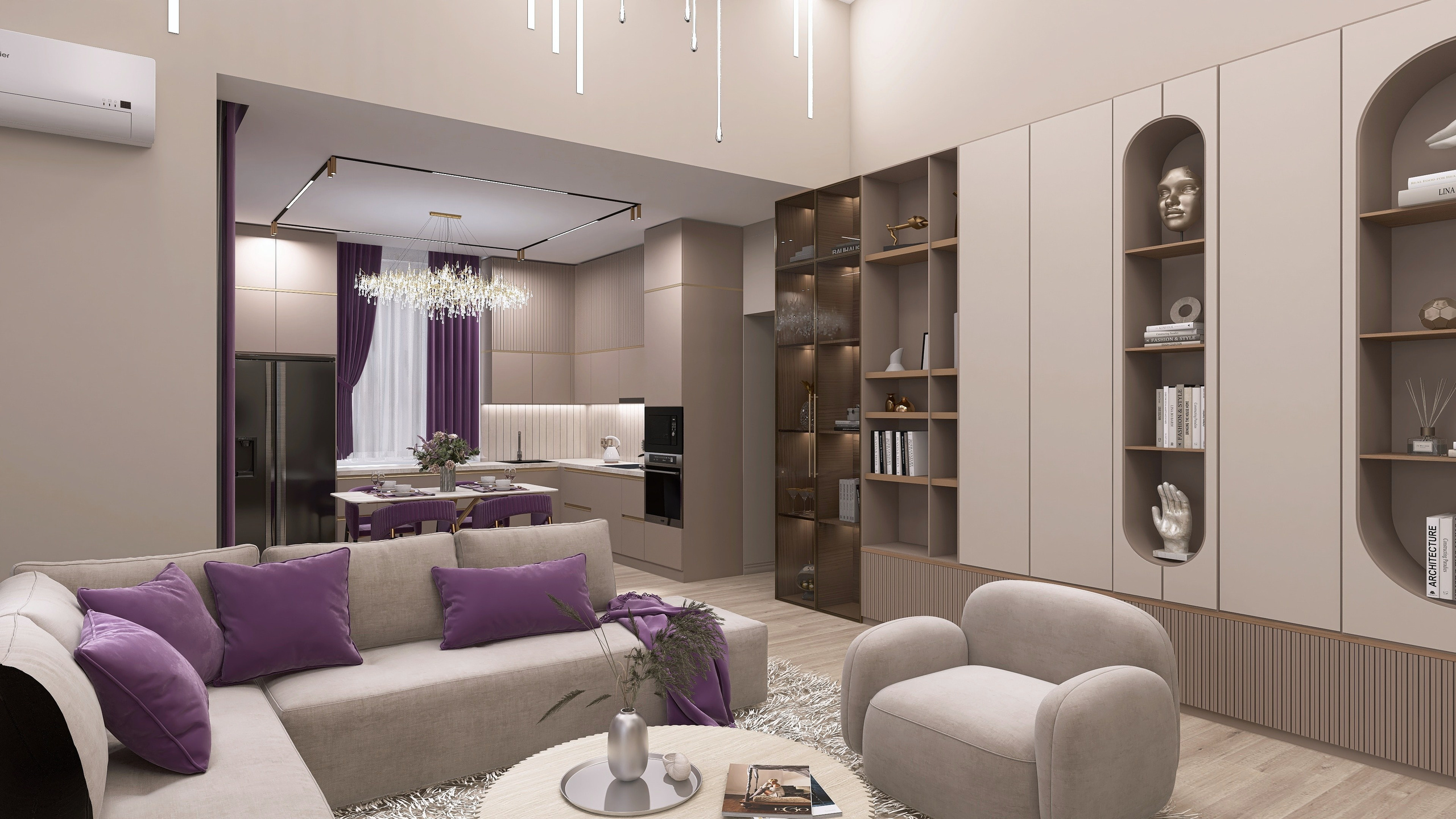 Дизайн-интерьера дома 120 кв.м. Дизайнер интерьера г. Челябинск