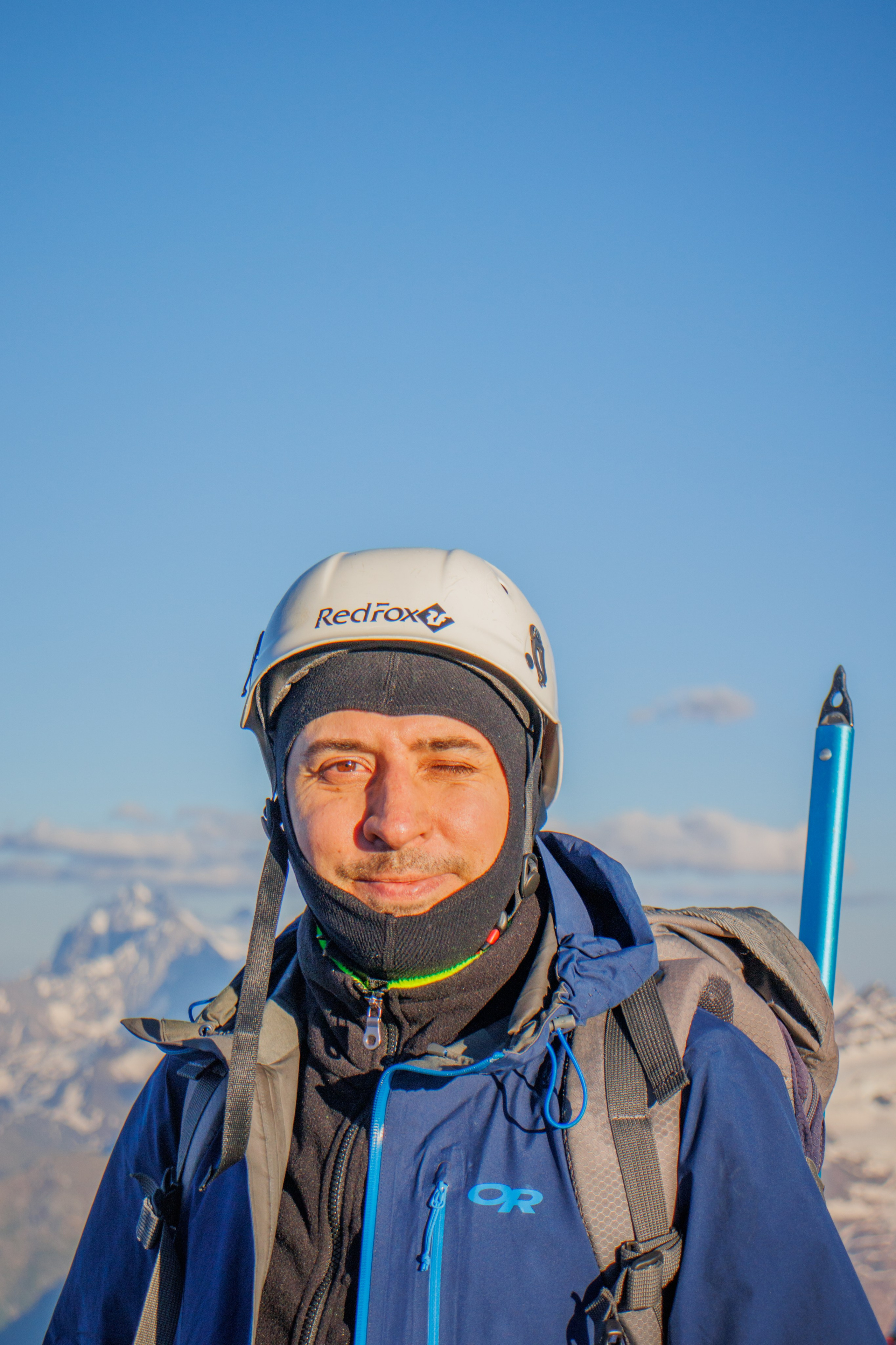 Снежно-ледовые занятия. Фотограф на трекинг и восхождение Эльбрус, Приэльбрусье. Елизавета Бобок