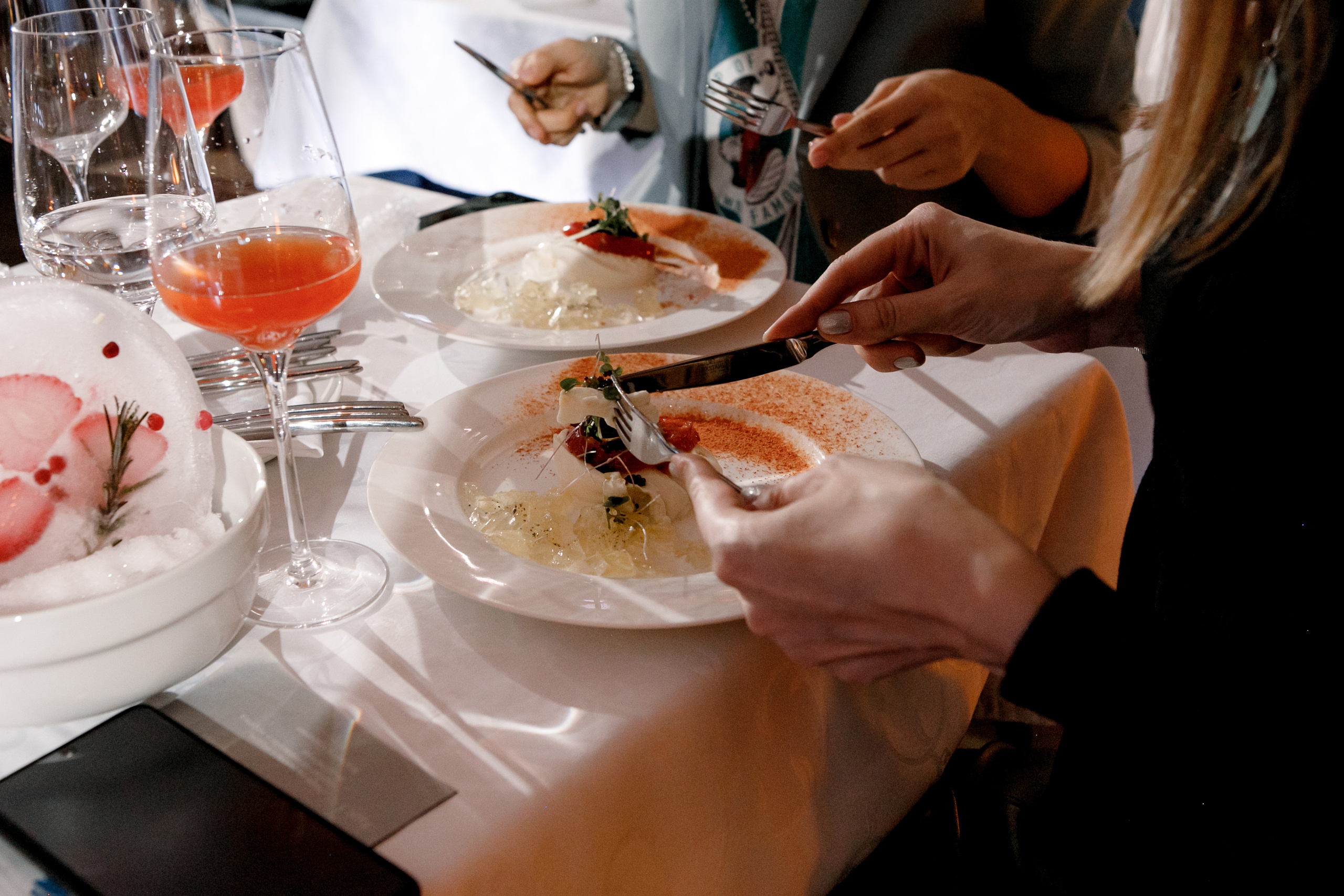 Гастроужин в ресторане «Круиз». Фотограф Артем Утешев