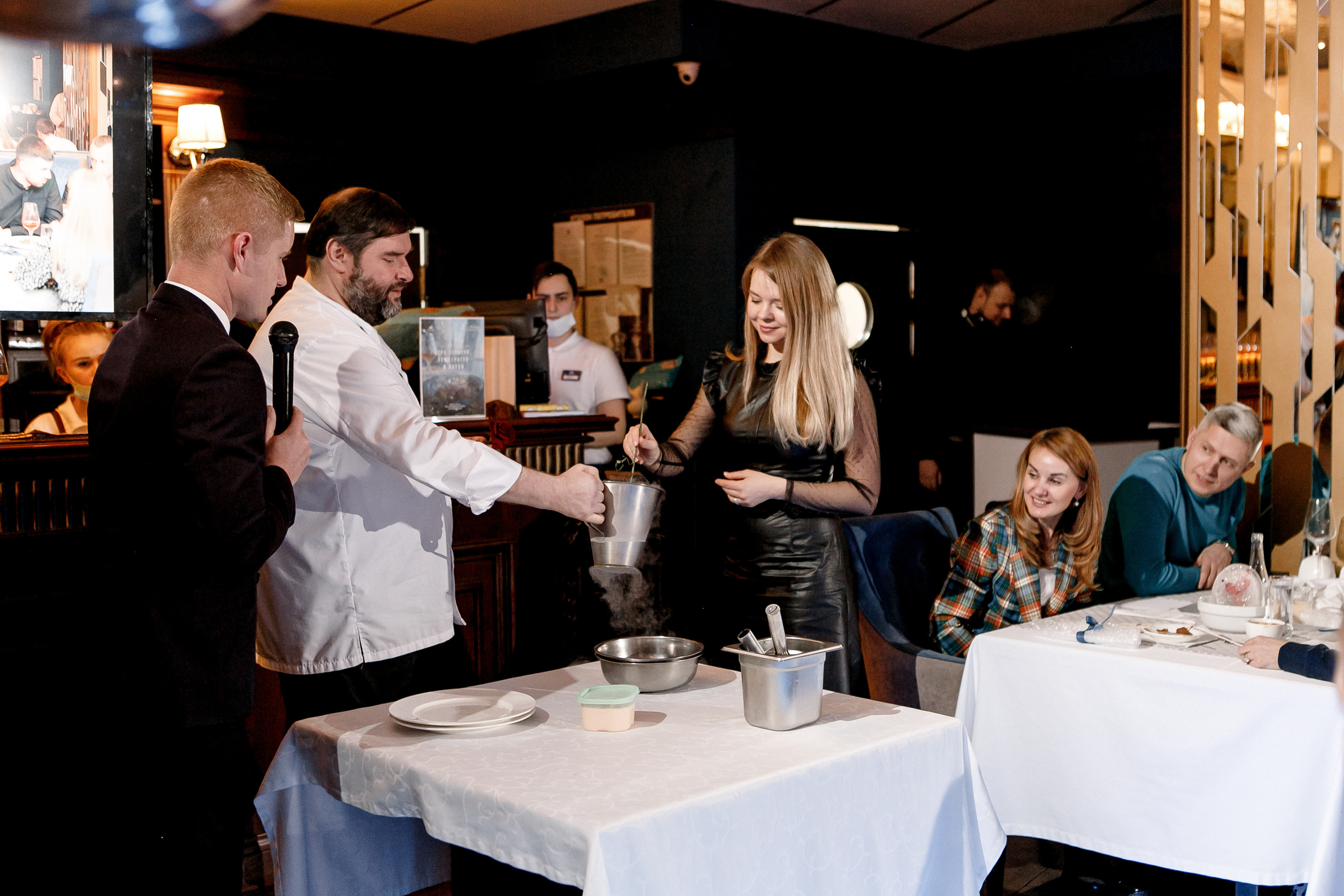 Гастроужин в ресторане «Круиз». Фотограф Артем Утешев