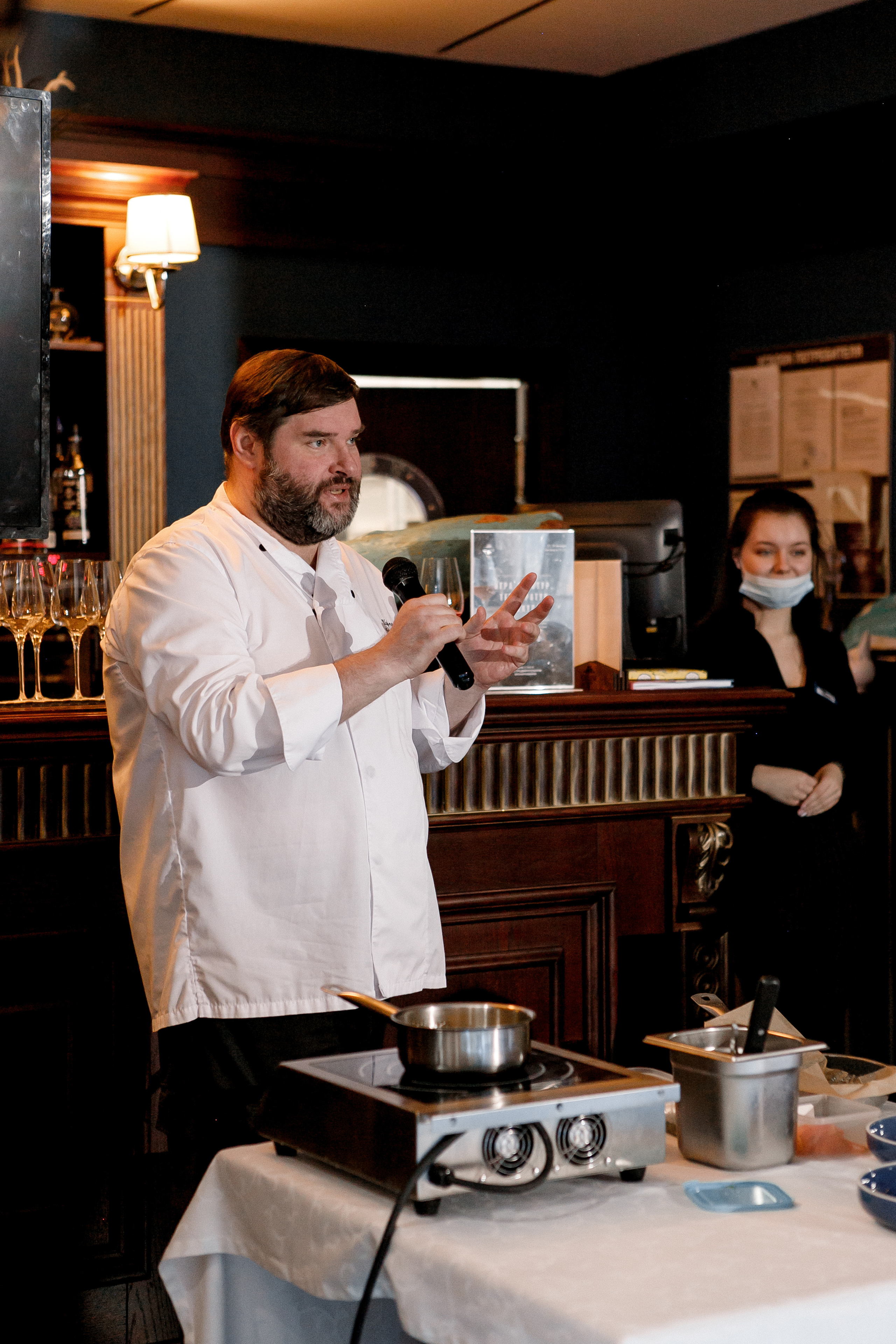 Гастроужин в ресторане «Круиз». Фотограф Артем Утешев