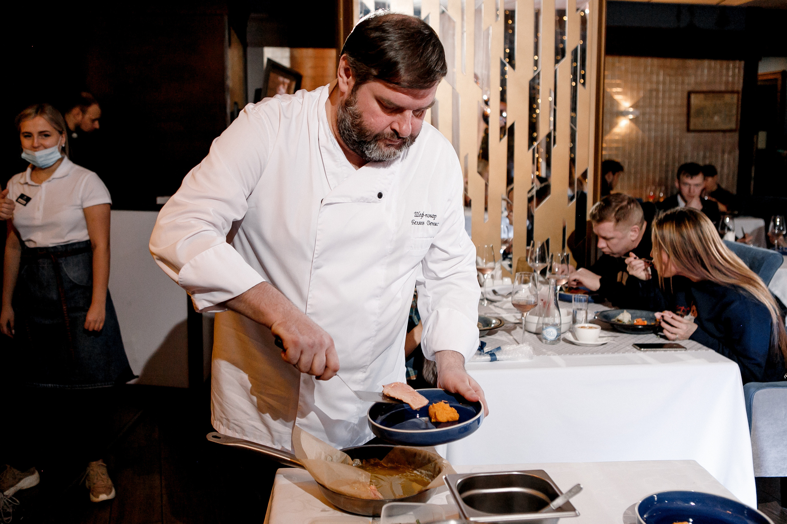 Гастроужин в ресторане «Круиз». Фотограф Артем Утешев
