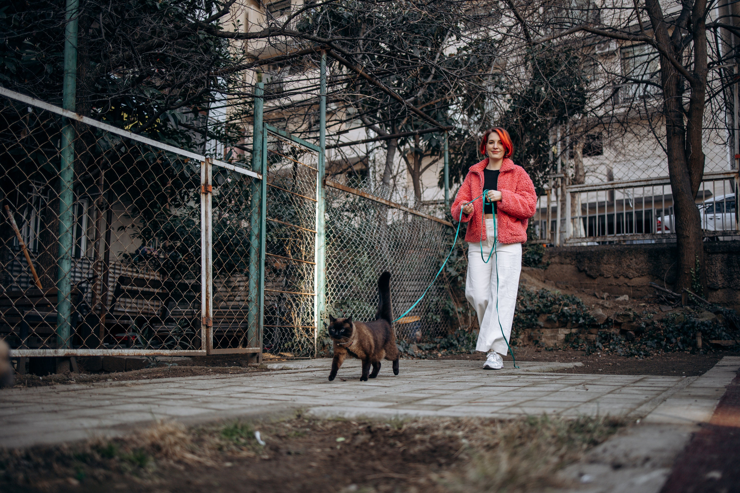 Саша и ее хвосты. Фотограф — Анималист | Санкт-Петербург