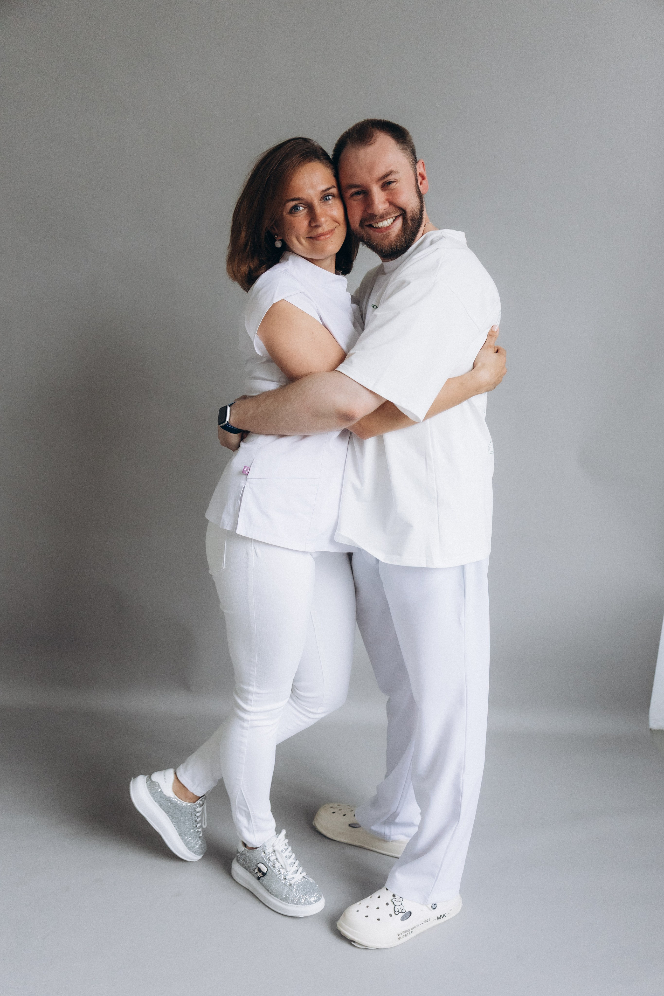 Фотосессия стоматологов в студии. Фотограф Артем Бросов в Санкт-Петербурге и Дубае