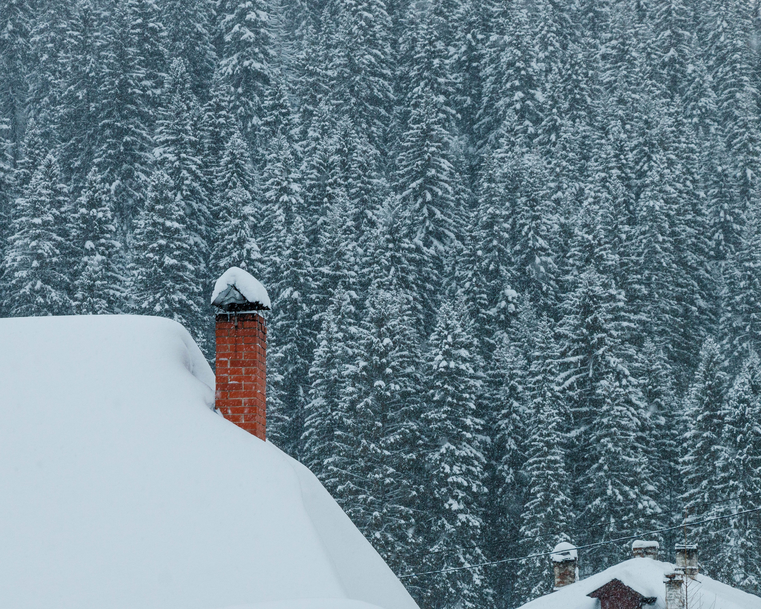 Посёлок Усьва. Зима