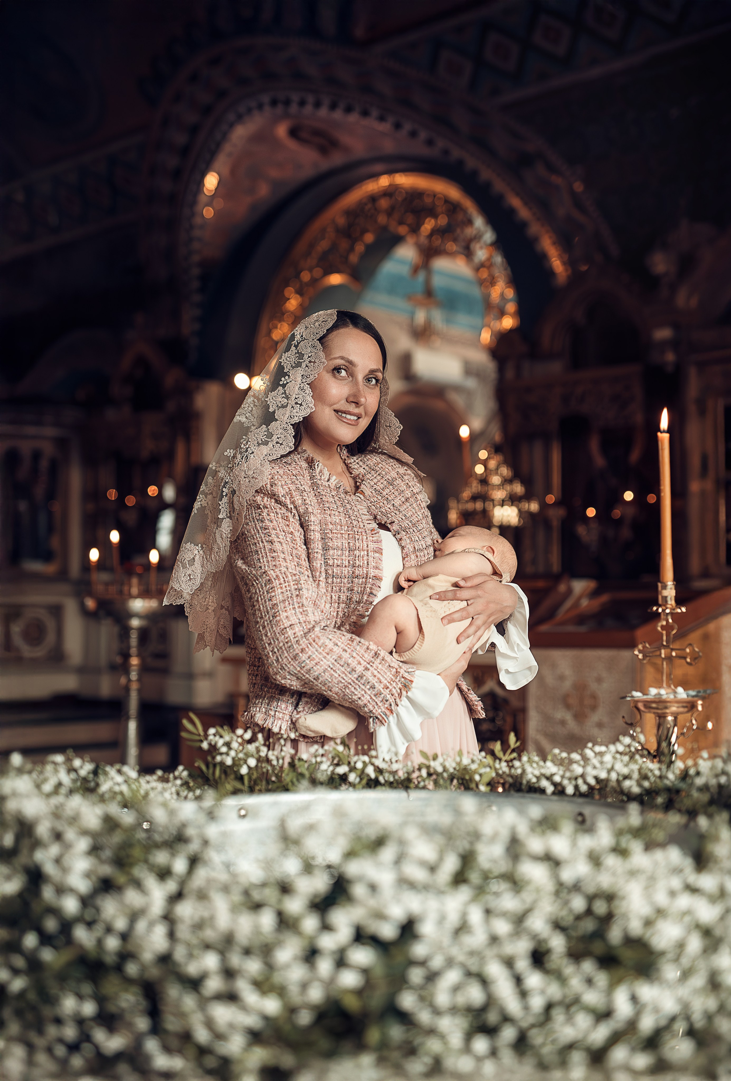 Фотосессия крещения