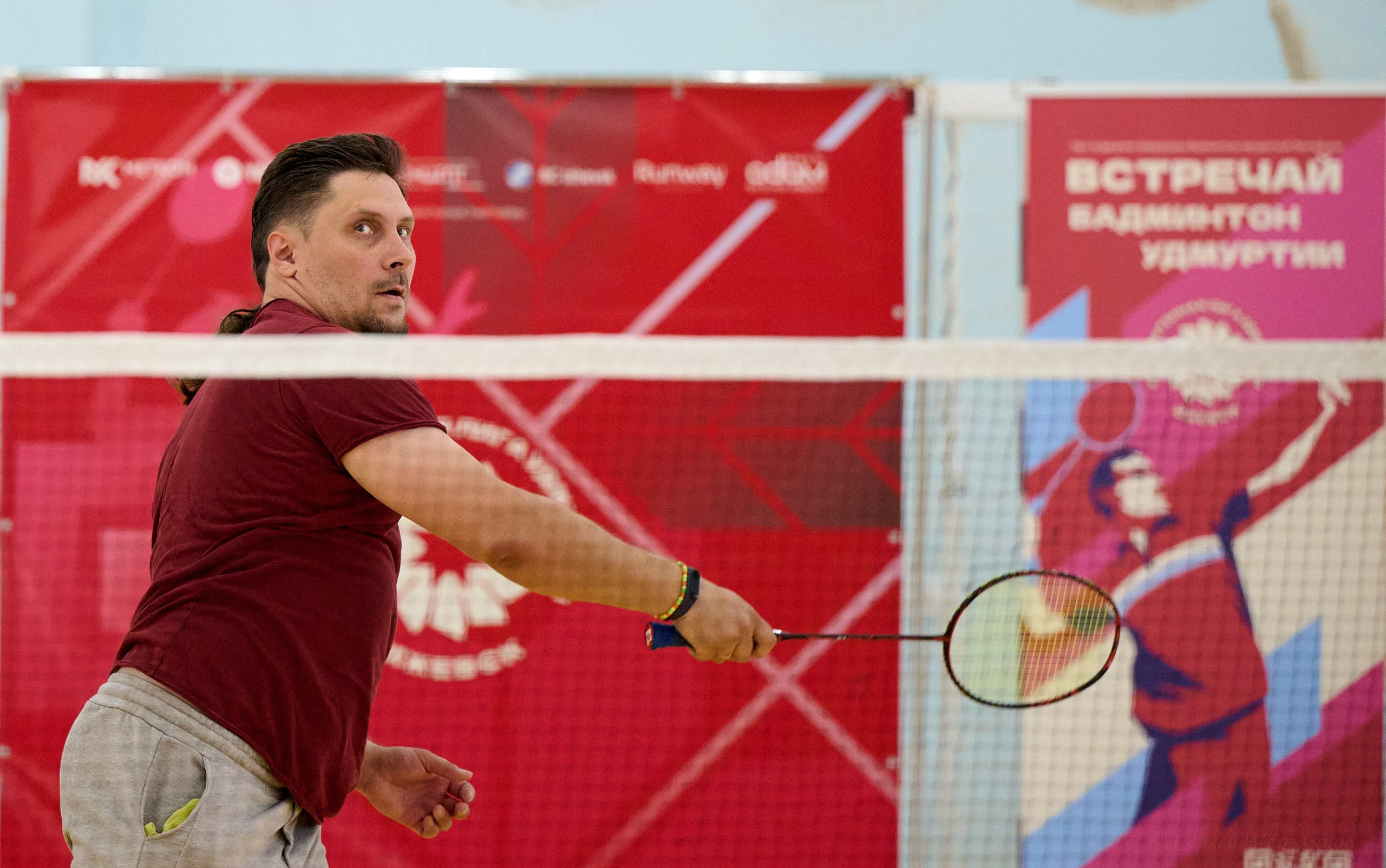 Бадминтон. Мастер-класс Любови Сухановой. Ижевск. 20.07.2024. Спортивный репортажный фотограф в Ижевске Сергей Мерзляков