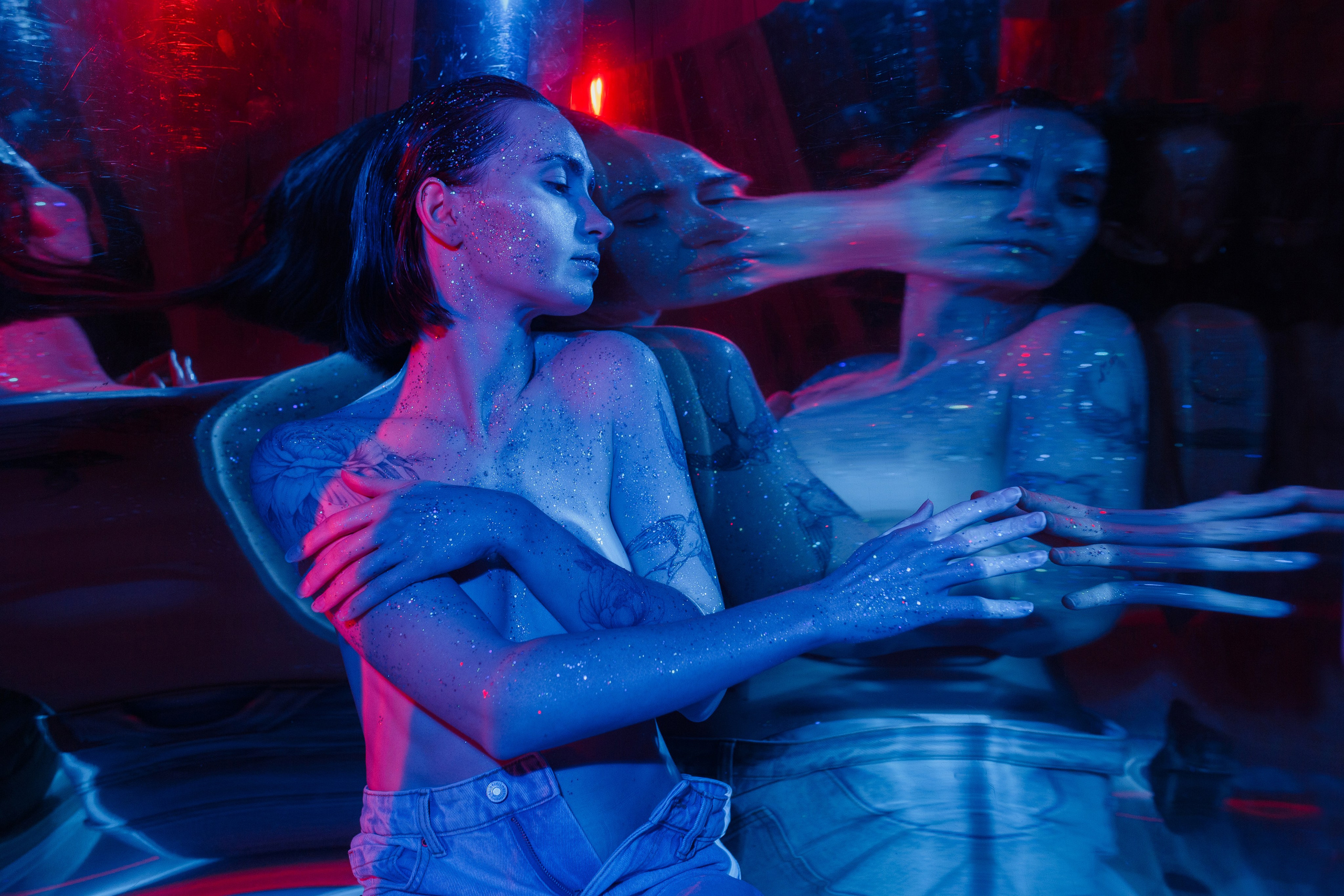 Аня (цветной свет). ФОТОГРАФ РОЗА ФИЛИНА СПб I МОСКВА