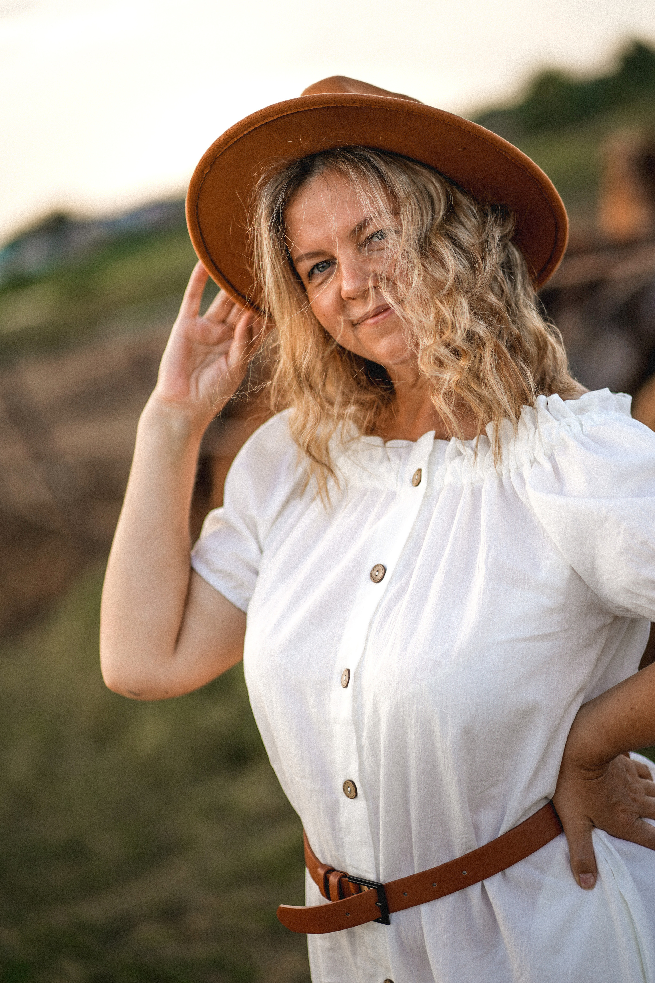 Агата и Юлия с лошадьми