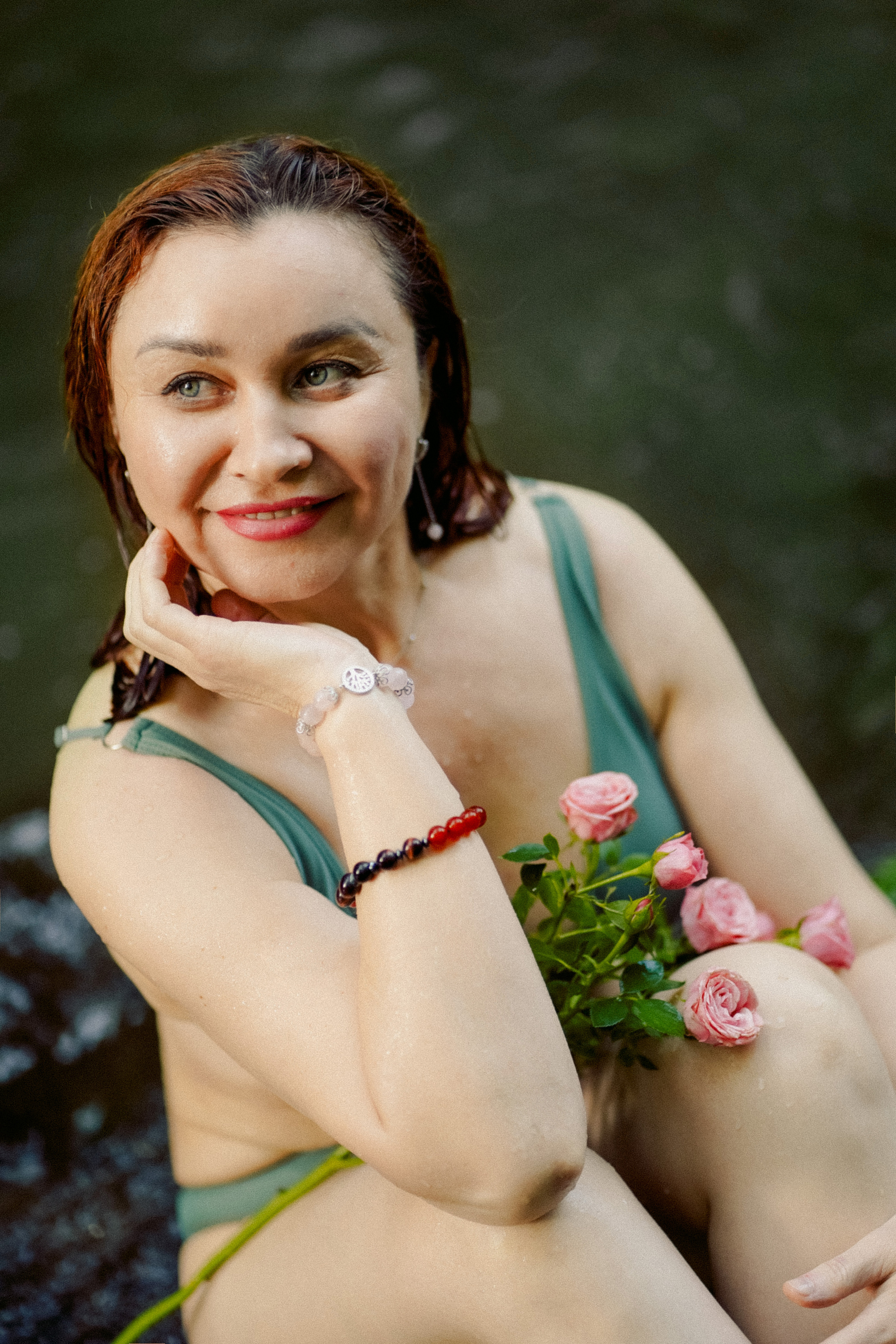 На водопаде