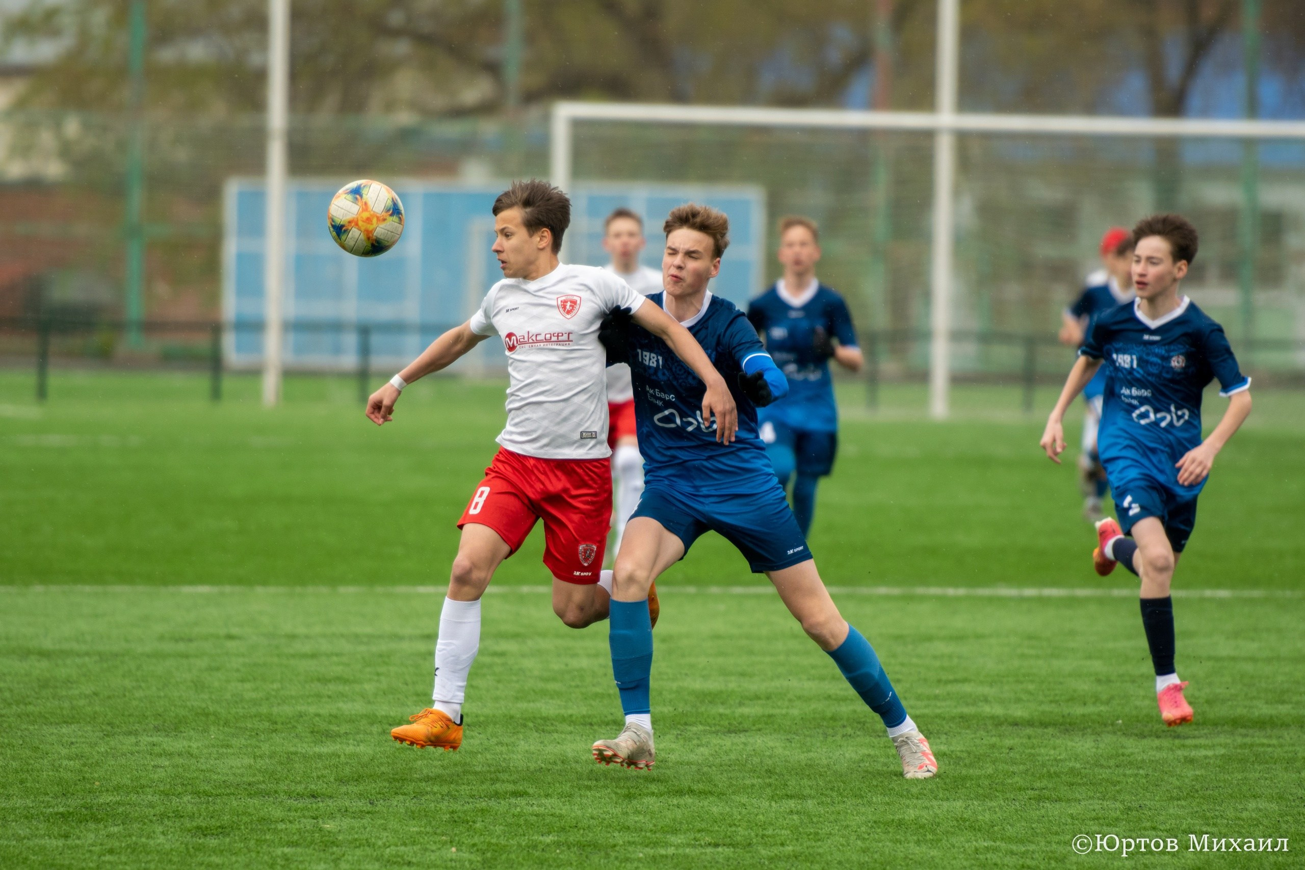 Футбол. Спортивный фотограф Михаил Юртов