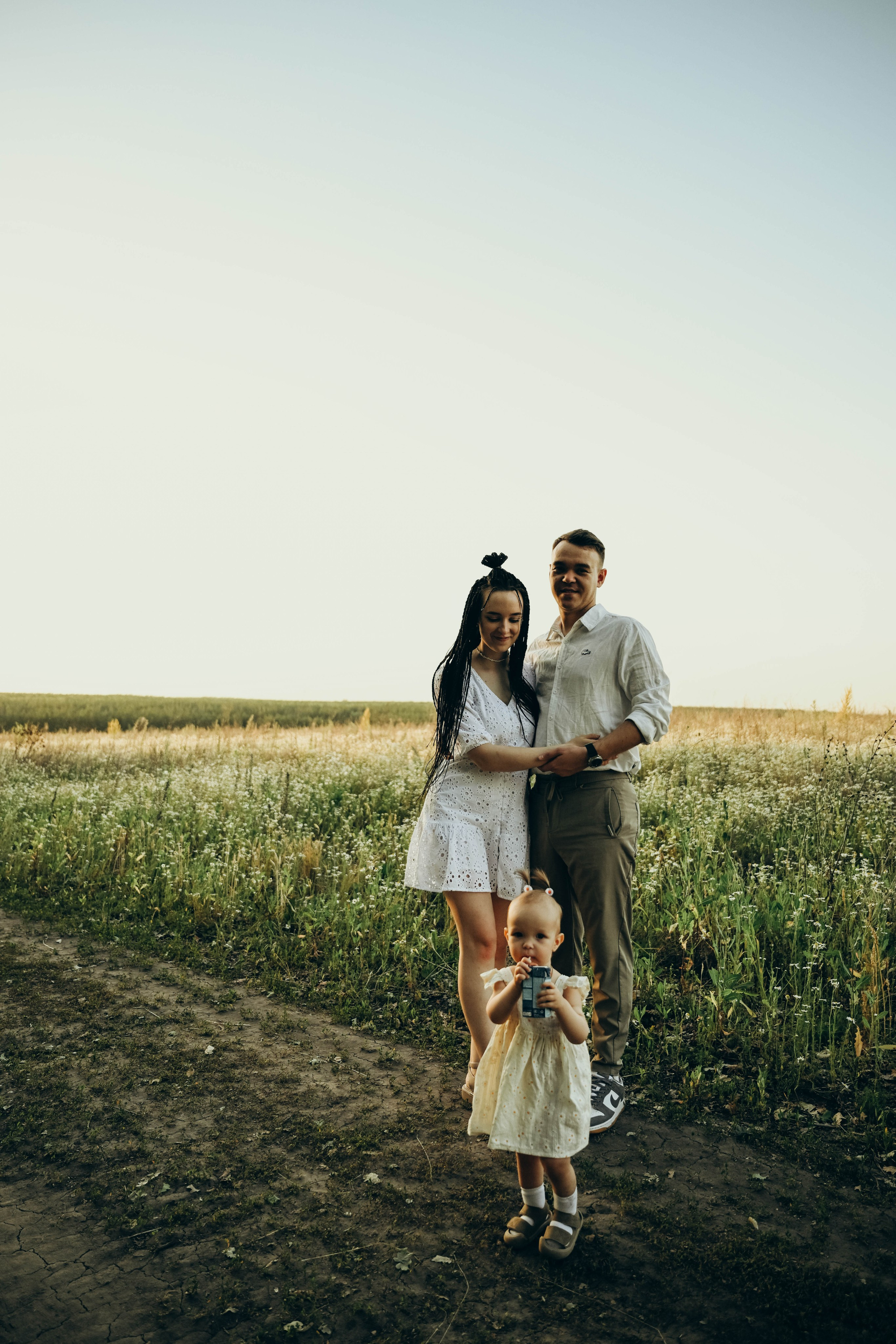 Ромашковое поле. Семейный фотограф в Москве Люберцах Ирина Вронская