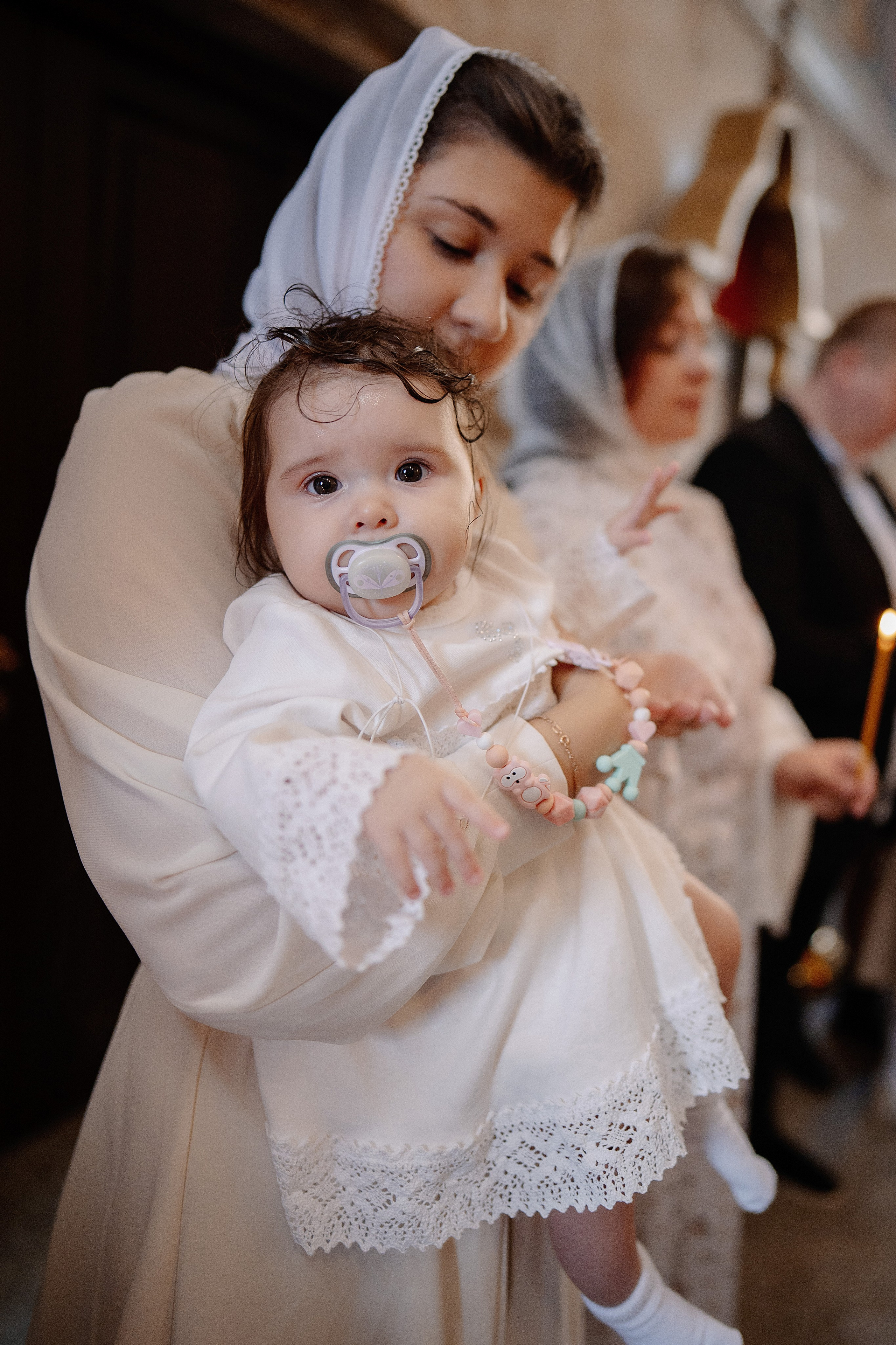 Таинство крещения Снежаны. Фотограф на Крещение и Венчание в Красноярске Рамазанова Юлия