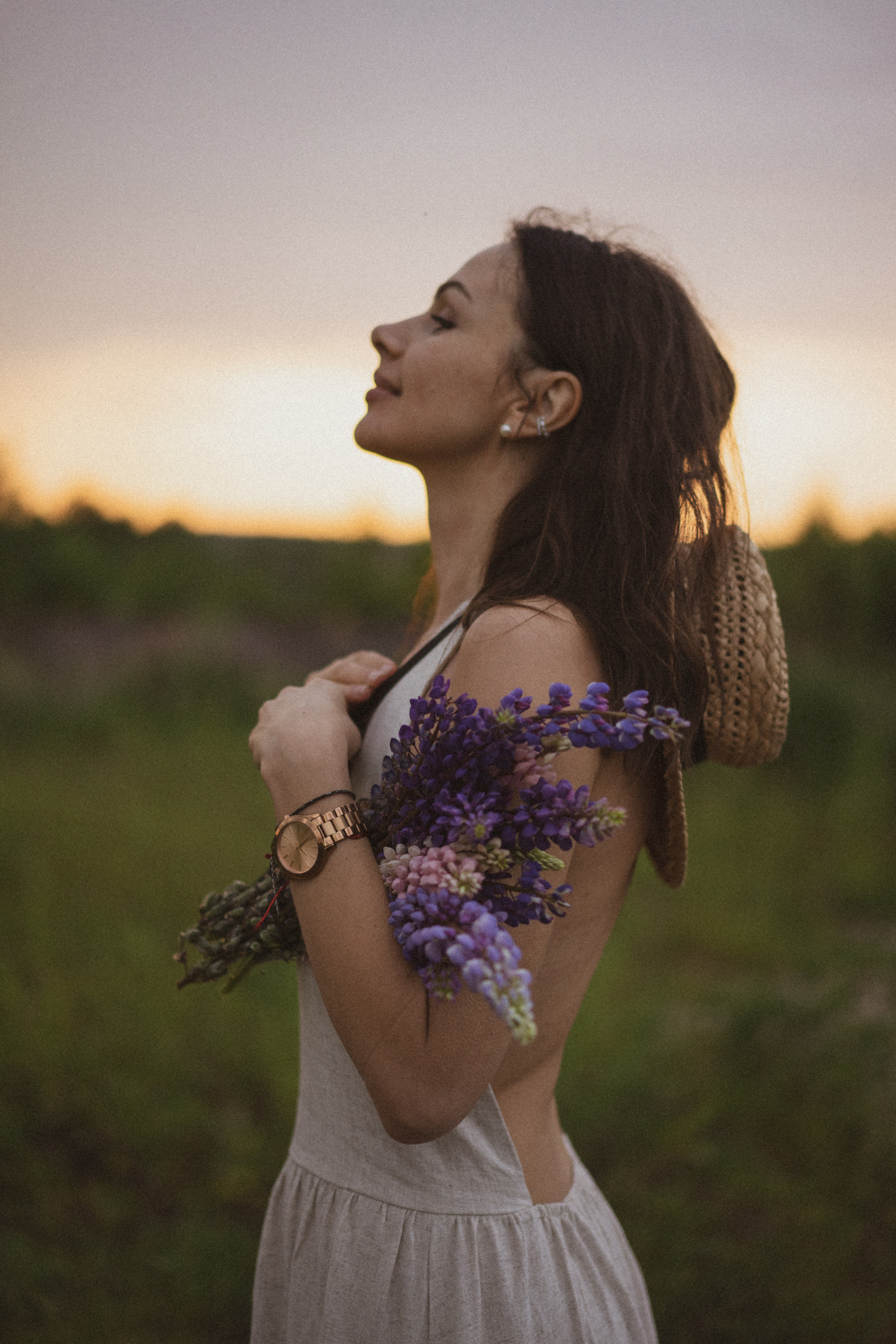 Фотосессия в люпинрах. Лиза Фирстова — самый добрый фотограф