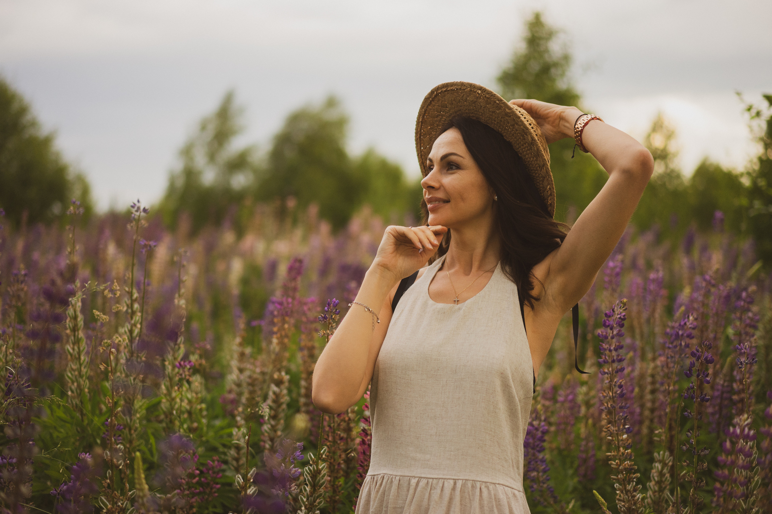 Фотосессия в люпинрах. Лиза Фирстова — самый добрый фотограф