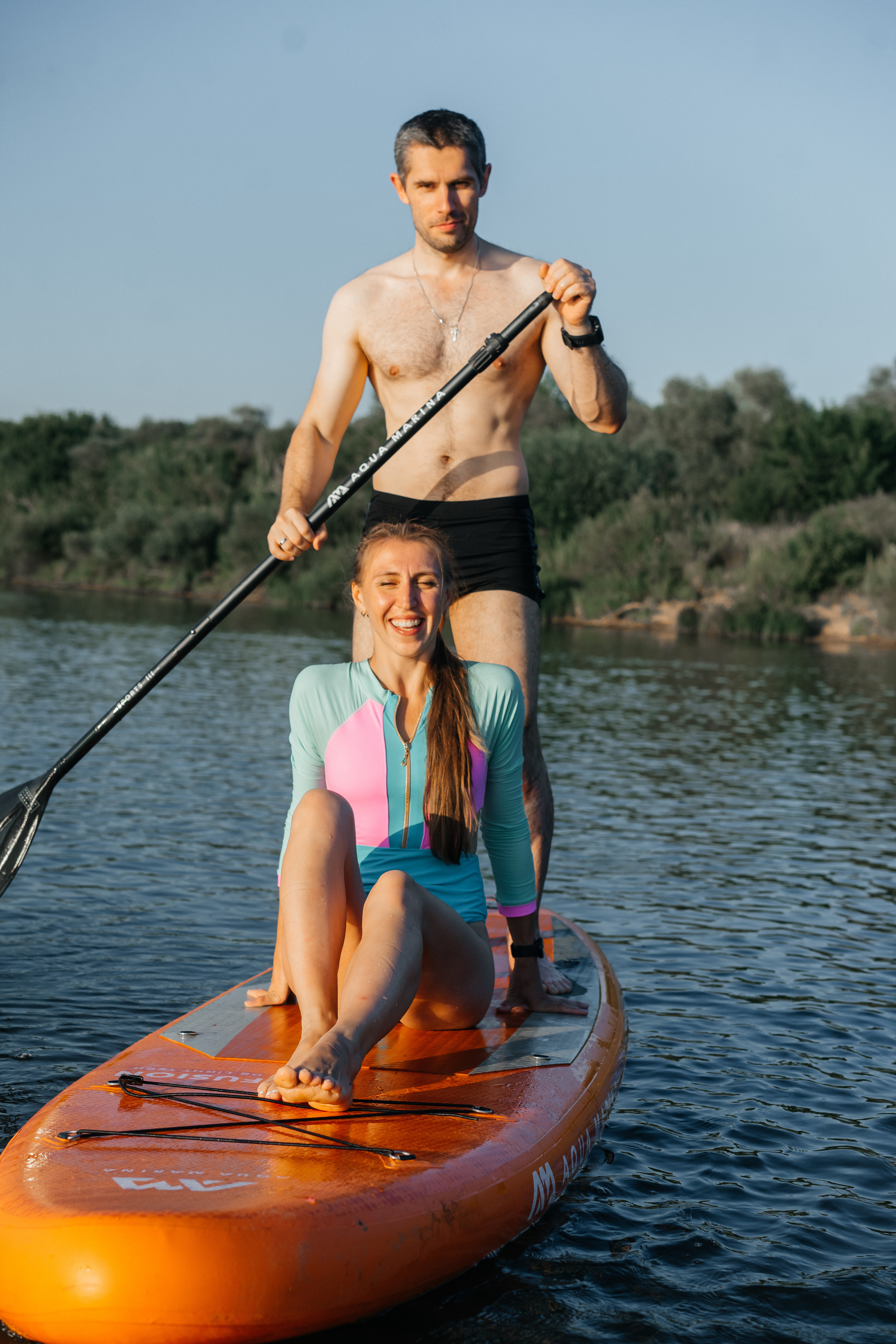 Екатерина и Олег, Love Story на сапах. Лиза Фирстова — самый добрый фотограф