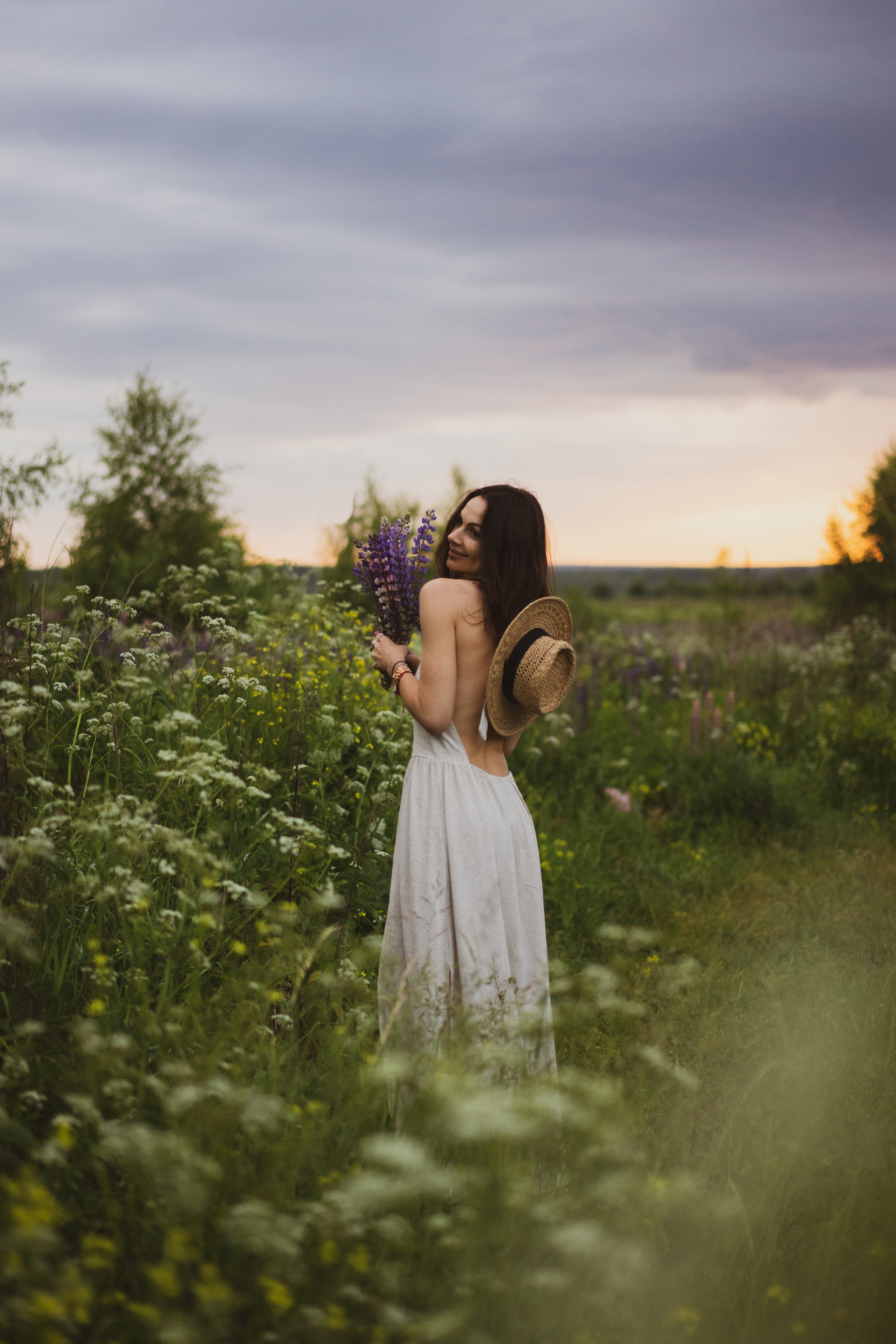 Фотосессия в люпинрах. Лиза Фирстова — самый добрый фотограф