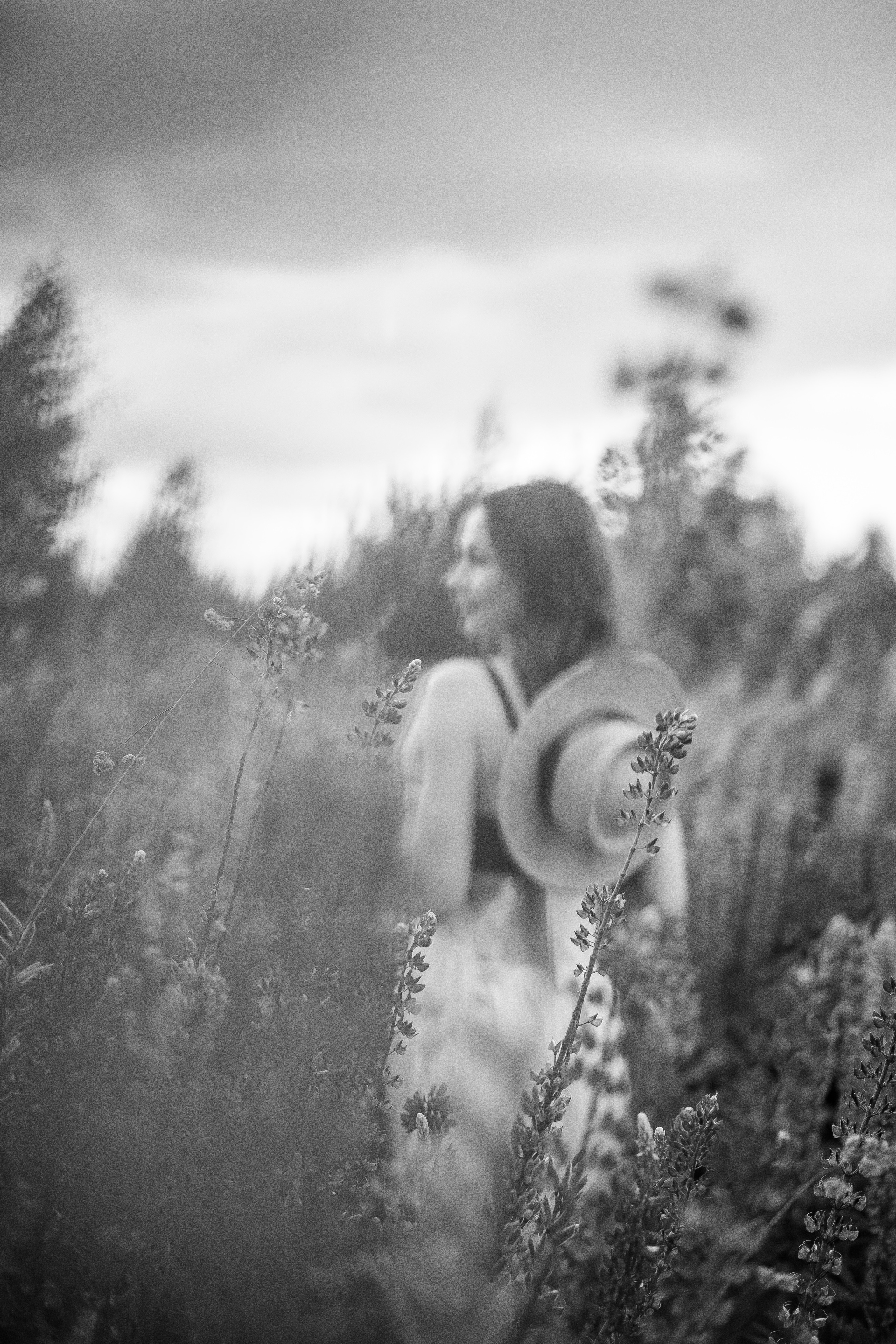 Фотосессия в люпинрах. Лиза Фирстова — самый добрый фотограф