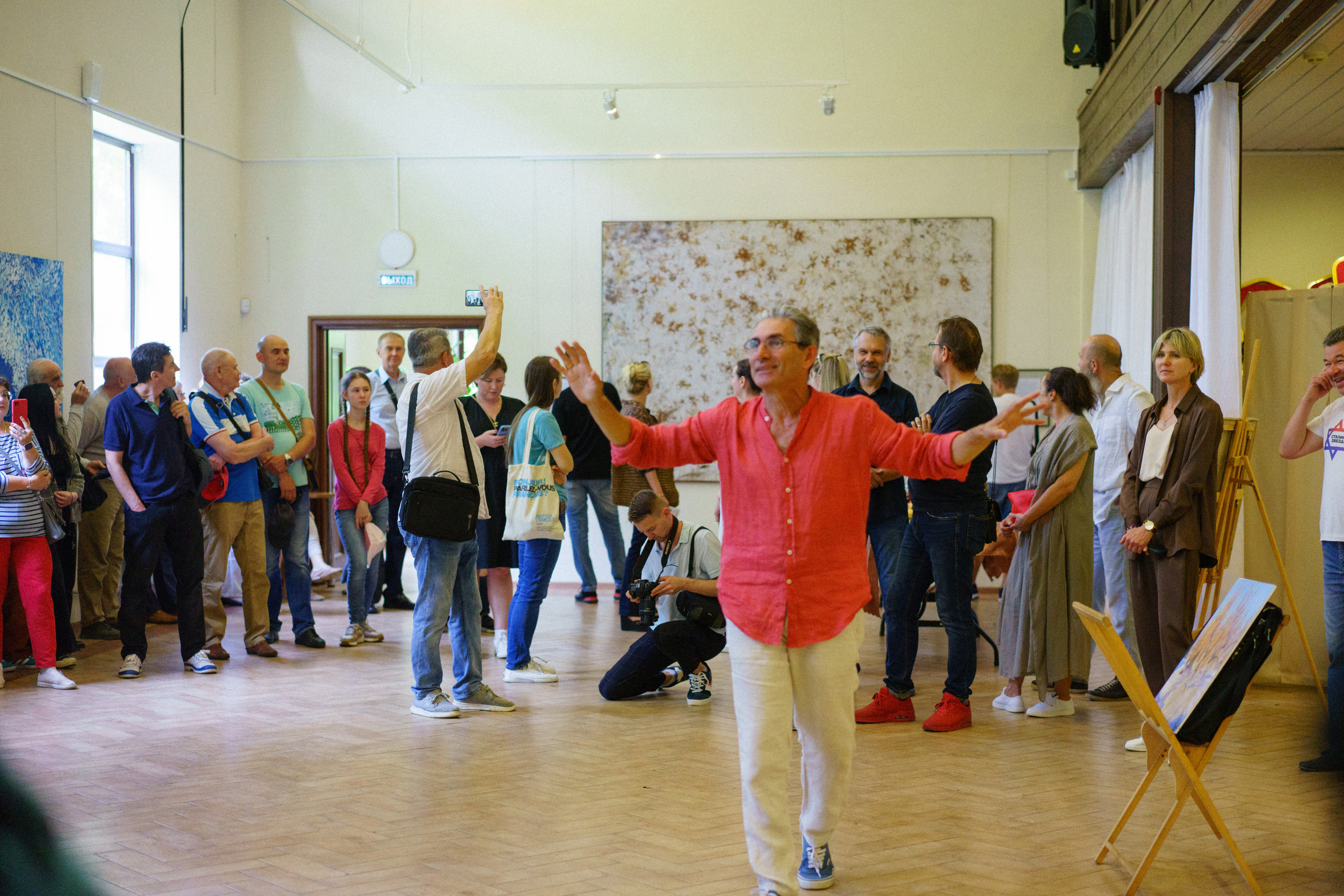 Открытие выставки Ильи Даньшина «Берега» в Городе Мастеров в Поленово. Лиза Фирстова — самый добрый фотограф