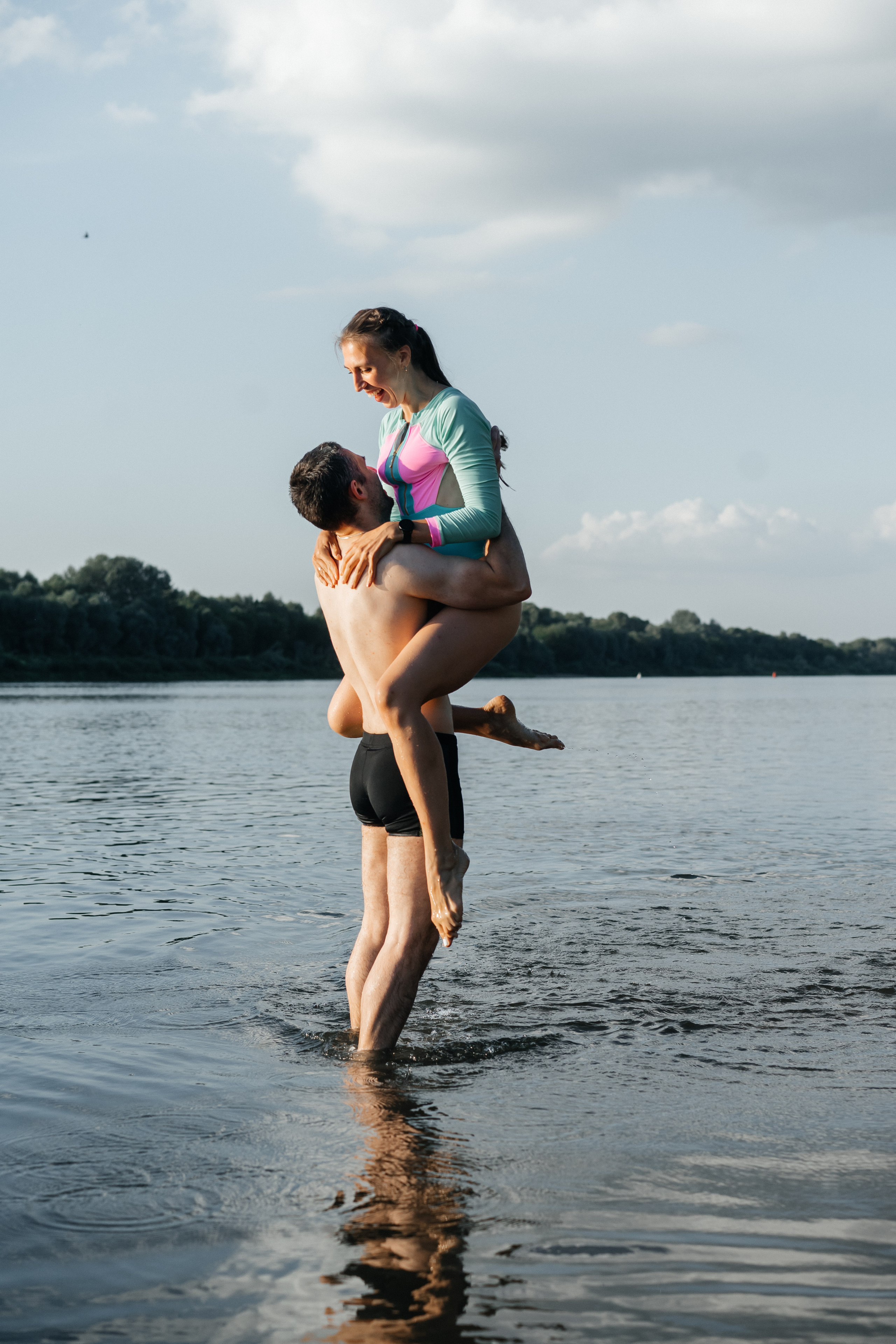 Екатерина и Олег, Love Story на сапах. Лиза Фирстова — самый добрый фотограф