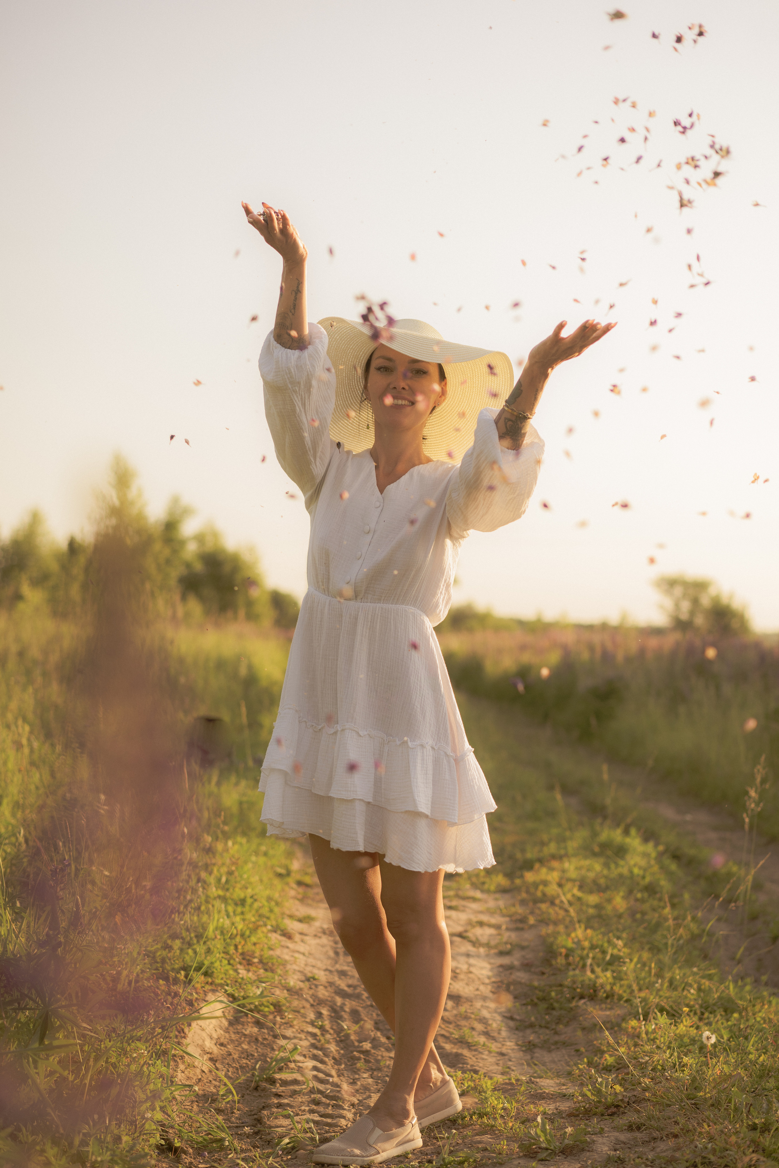 Фотосессия в люпинрах. Лиза Фирстова — самый добрый фотограф