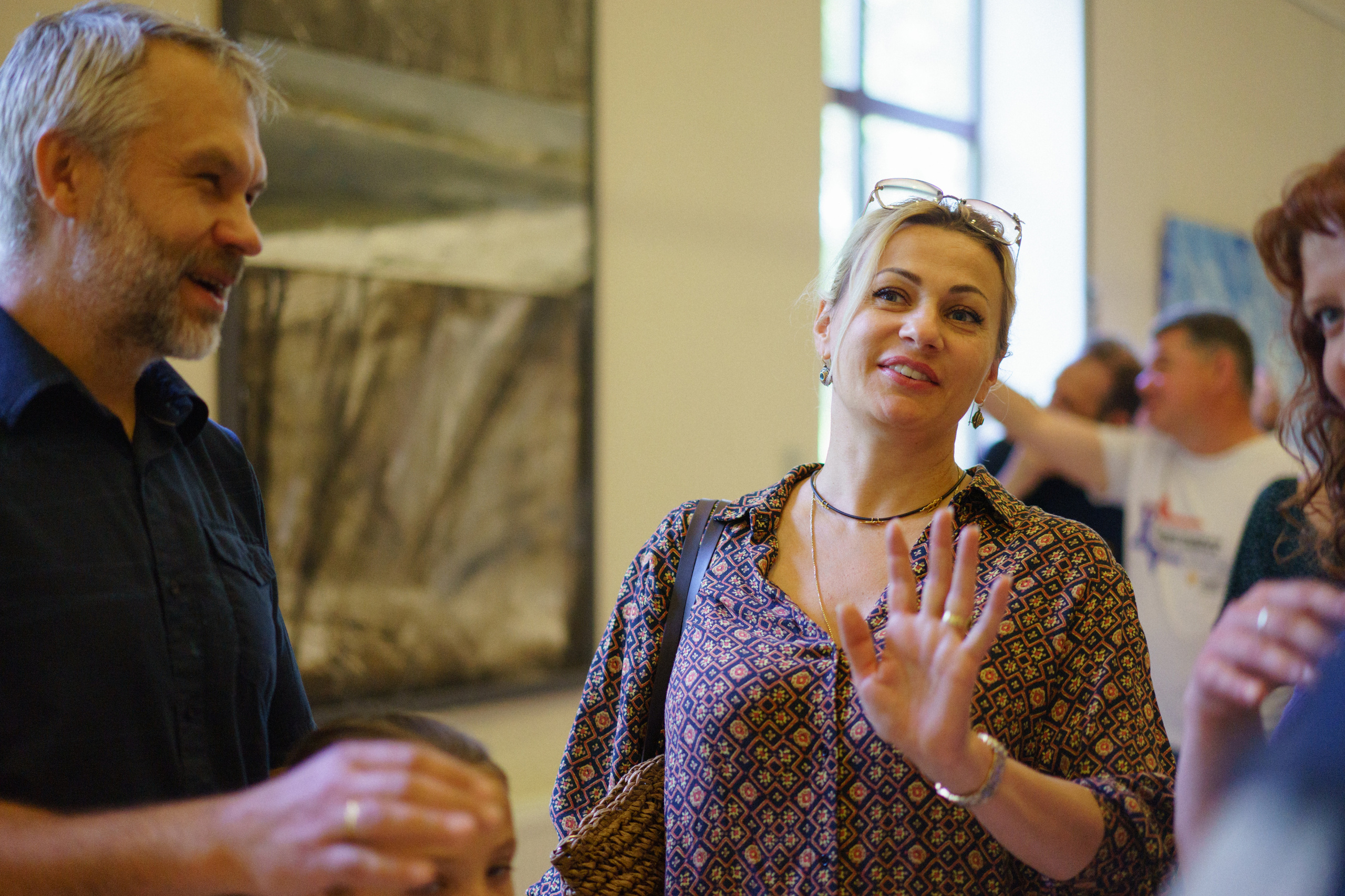 Открытие выставки Ильи Даньшина «Берега» в Городе Мастеров в Поленово. Лиза Фирстова — самый добрый фотограф