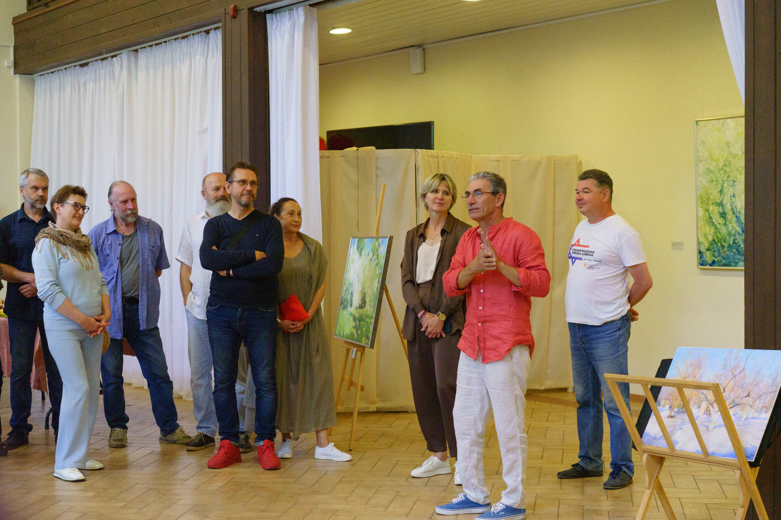 Открытие выставки Ильи Даньшина «Берега» в Городе Мастеров в Поленово. Лиза Фирстова — самый добрый фотограф