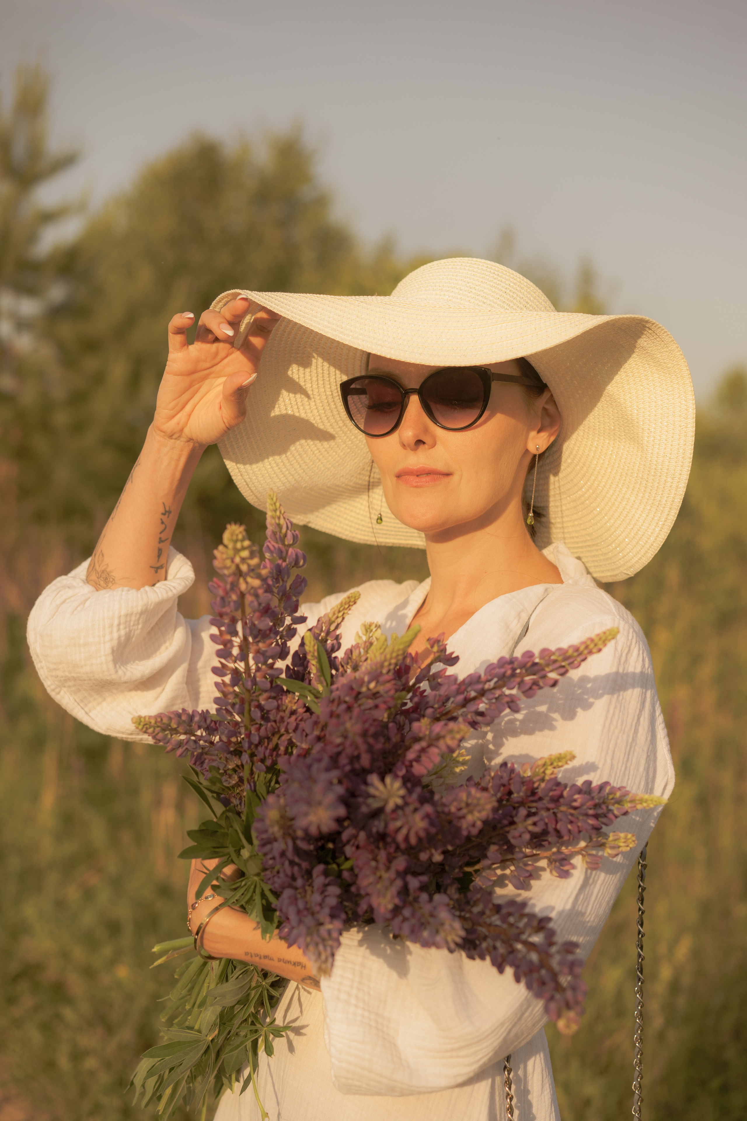 Фотосессия в люпинрах. Лиза Фирстова — самый добрый фотограф