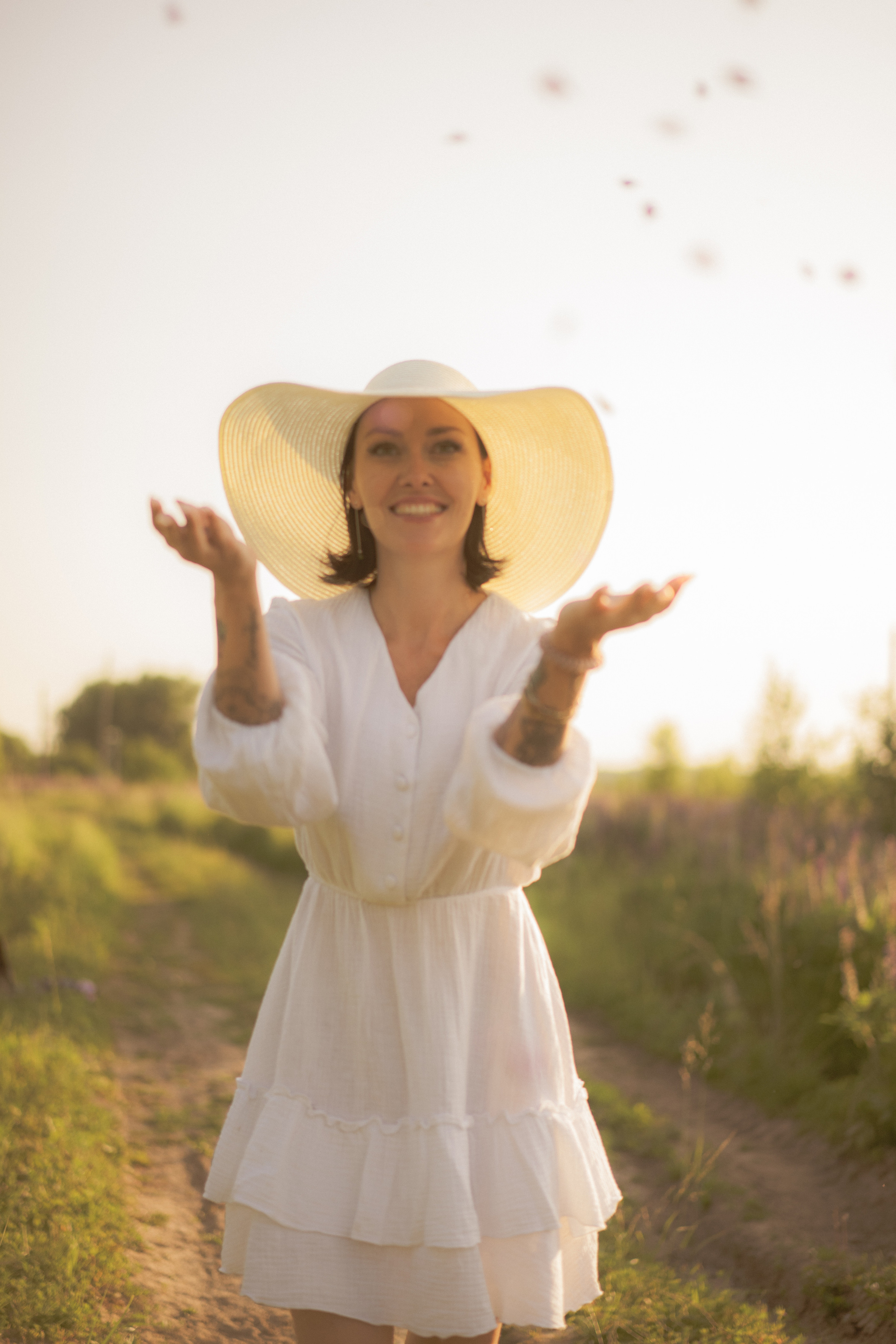 Фотосессия в люпинрах. Лиза Фирстова — самый добрый фотограф