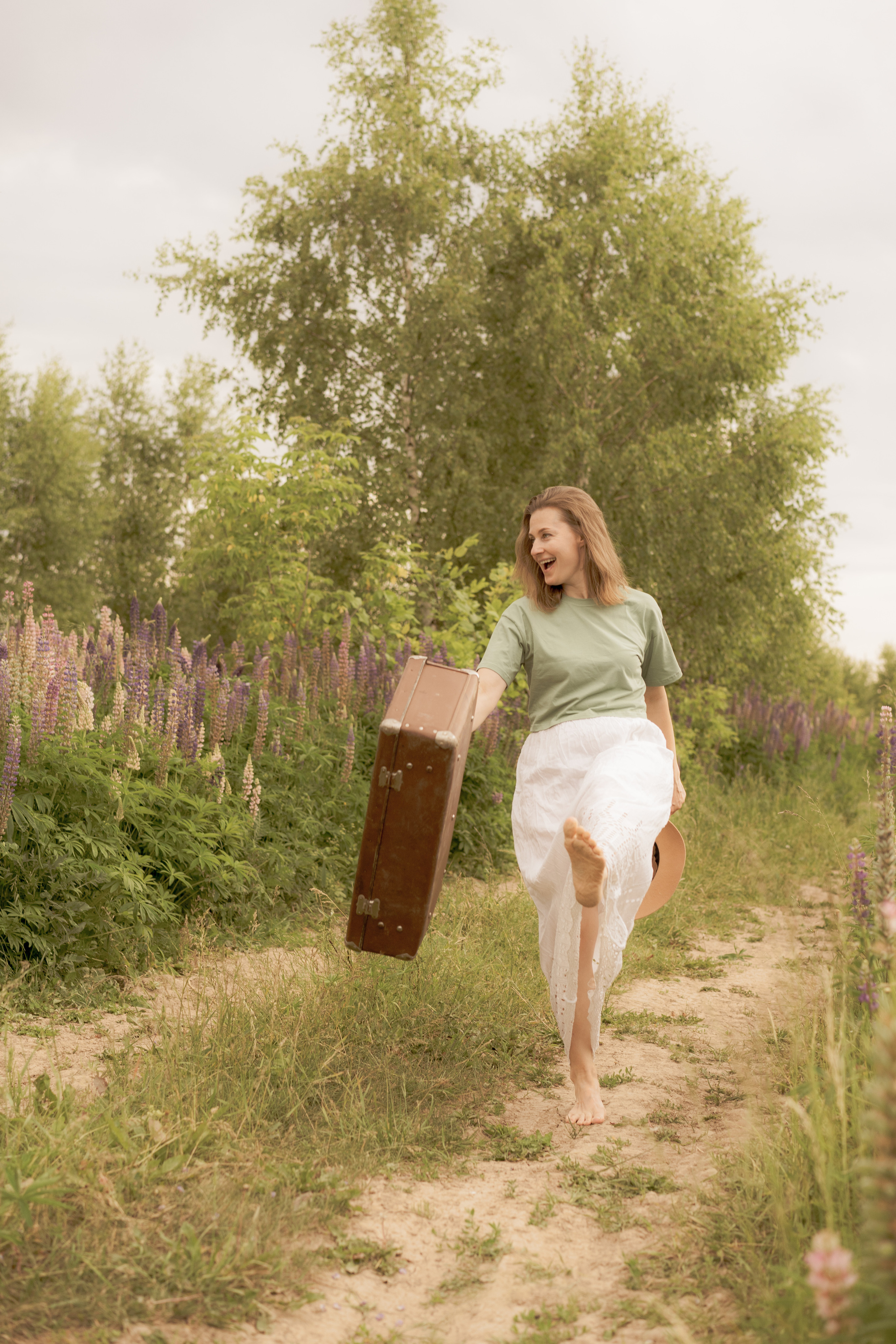 Фотосессия в люпинрах. Лиза Фирстова — самый добрый фотограф