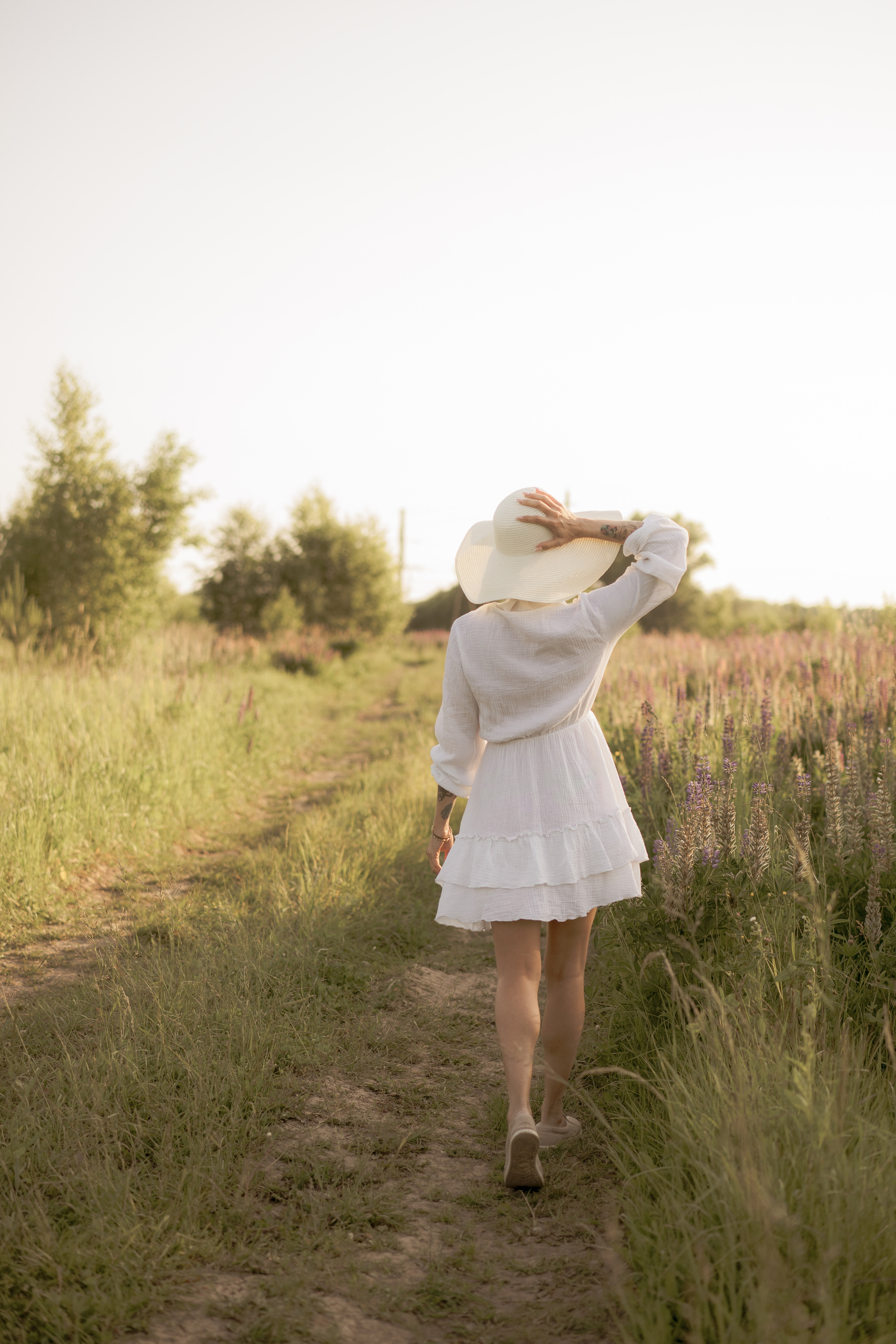 Фотосессия в люпинрах. Лиза Фирстова — самый добрый фотограф