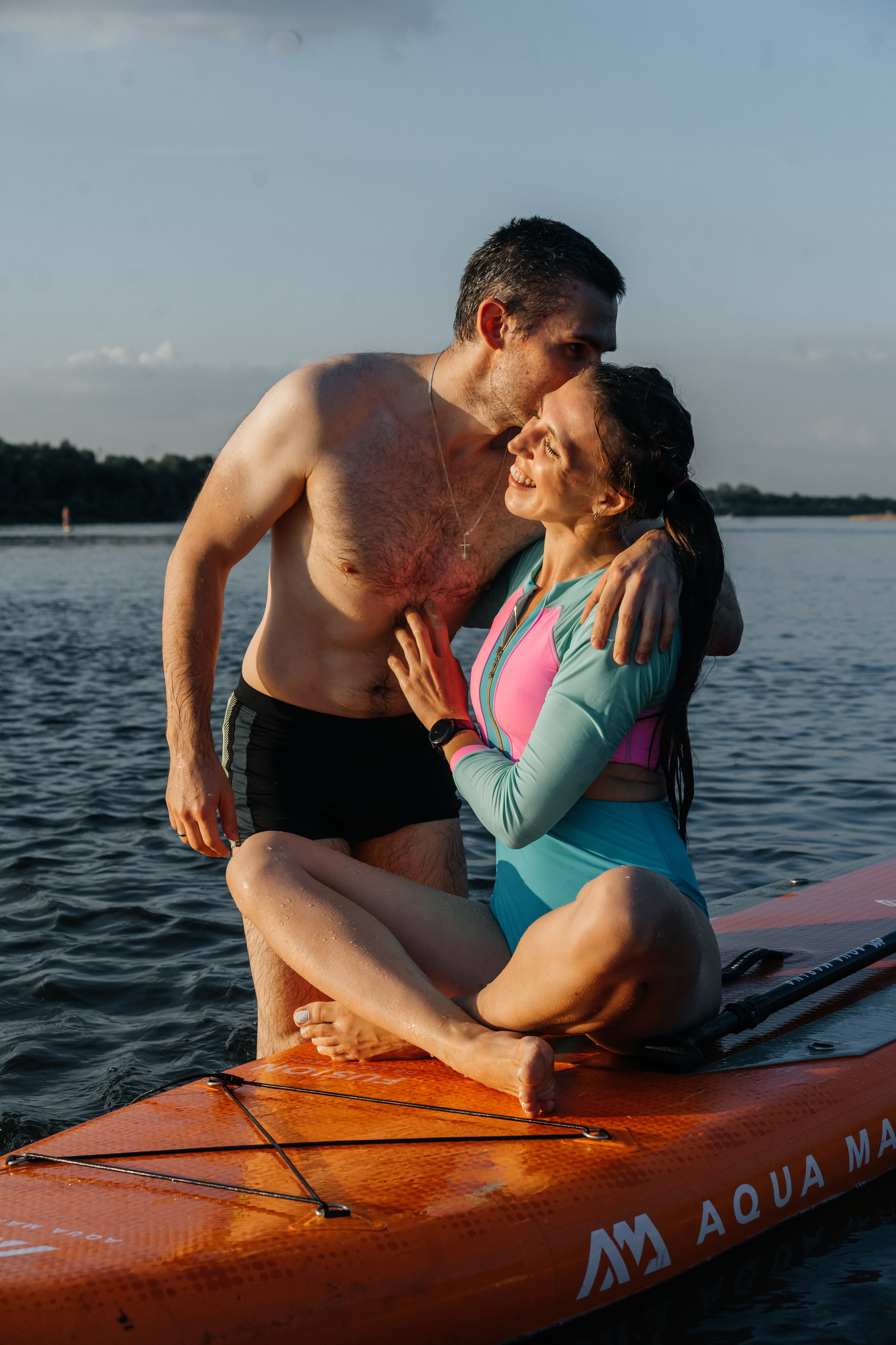 Екатерина и Олег, Love Story на сапах. Лиза Фирстова — самый добрый фотограф