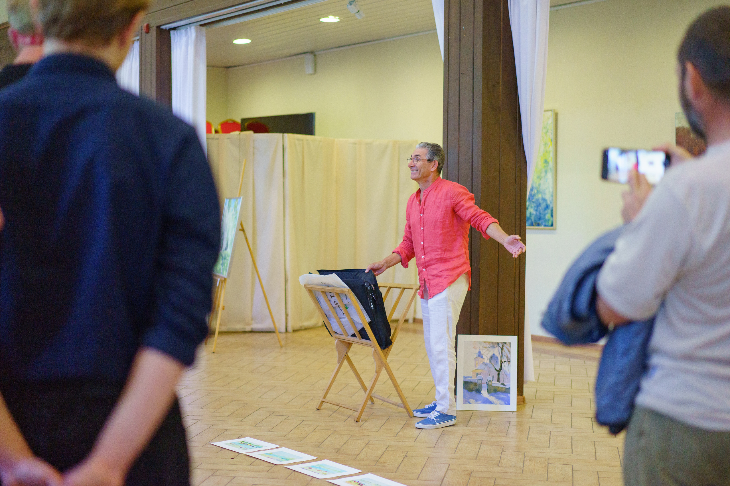 Открытие выставки Ильи Даньшина «Берега» в Городе Мастеров в Поленово. Лиза Фирстова — самый добрый фотограф