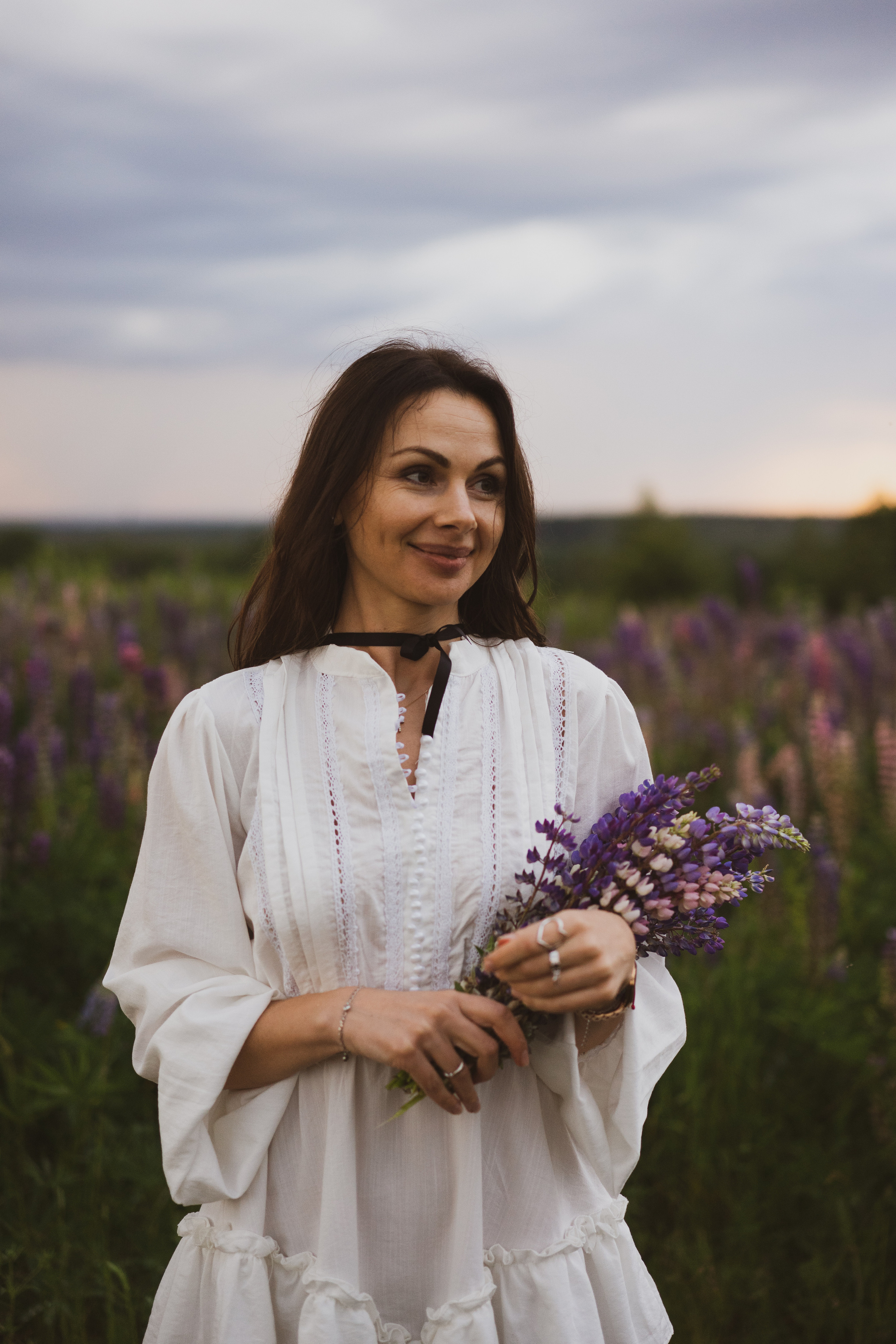 Фотосессия в люпинрах. Лиза Фирстова — самый добрый фотограф