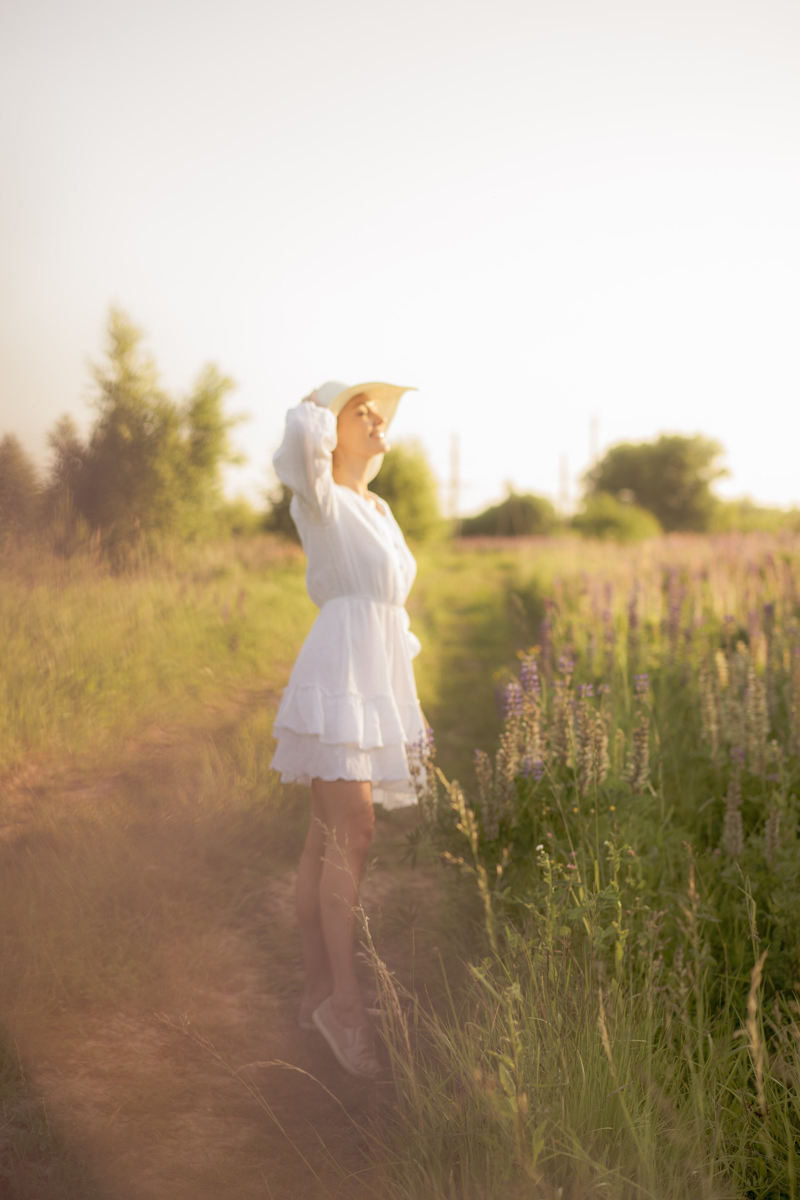 Фотосессия в люпинрах. Лиза Фирстова — самый добрый фотограф
