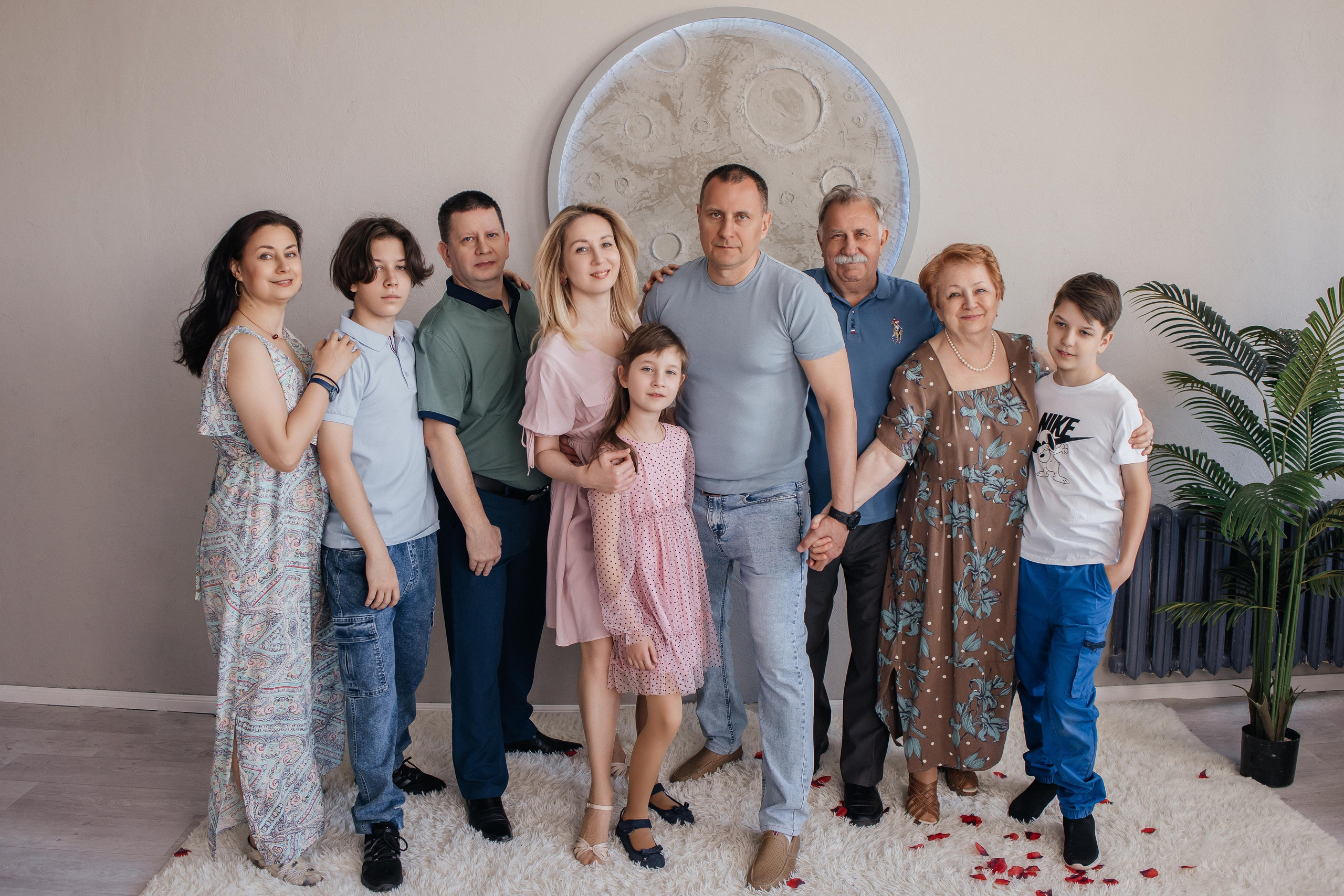 Большая семья. Свадебный и семейный фотограф Яна Стражева. Волгоград, Москва