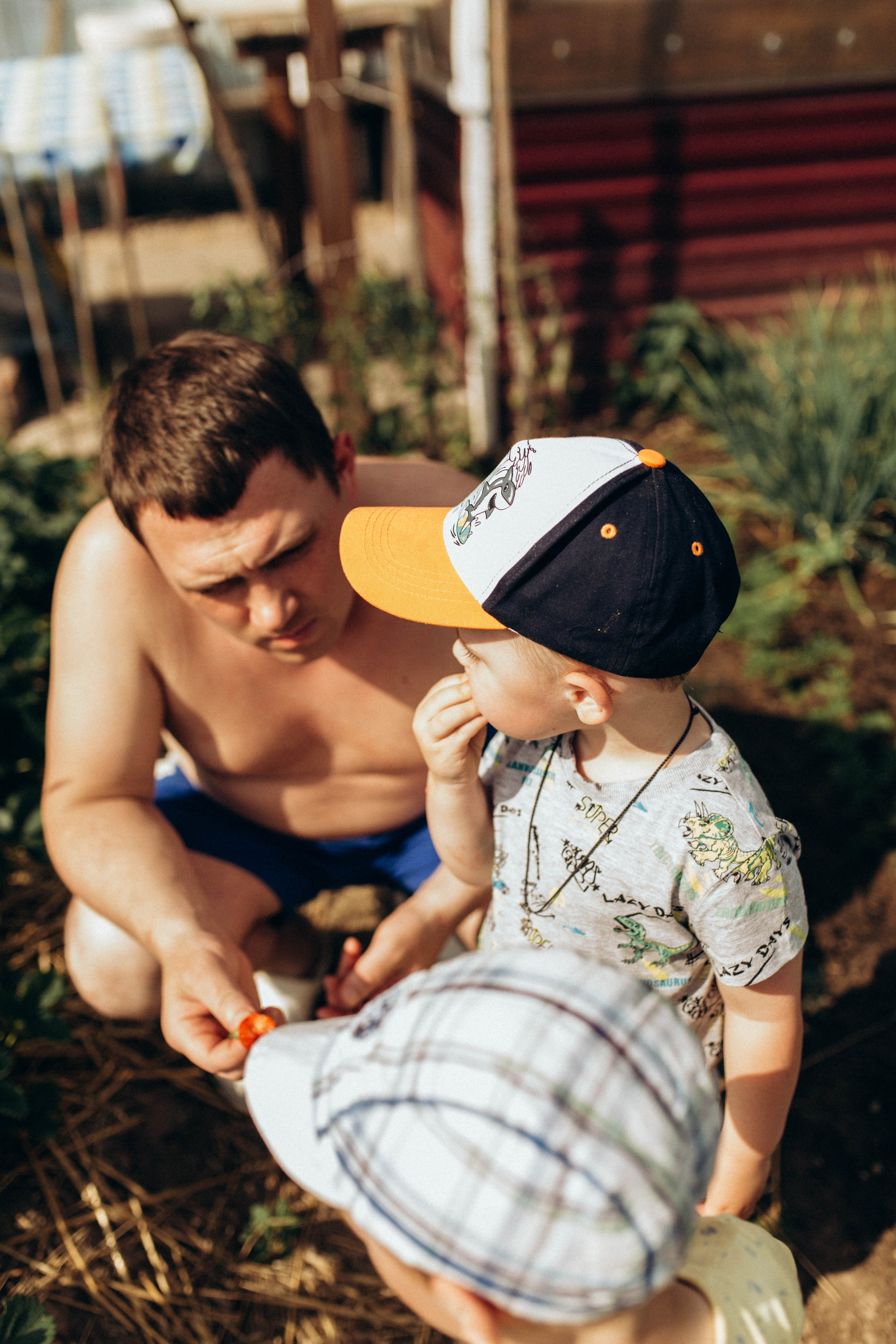 У бабушки в деревне. Фотограф новорожденных Серпухов, Протвино, Москва I Марина Бурмистрова