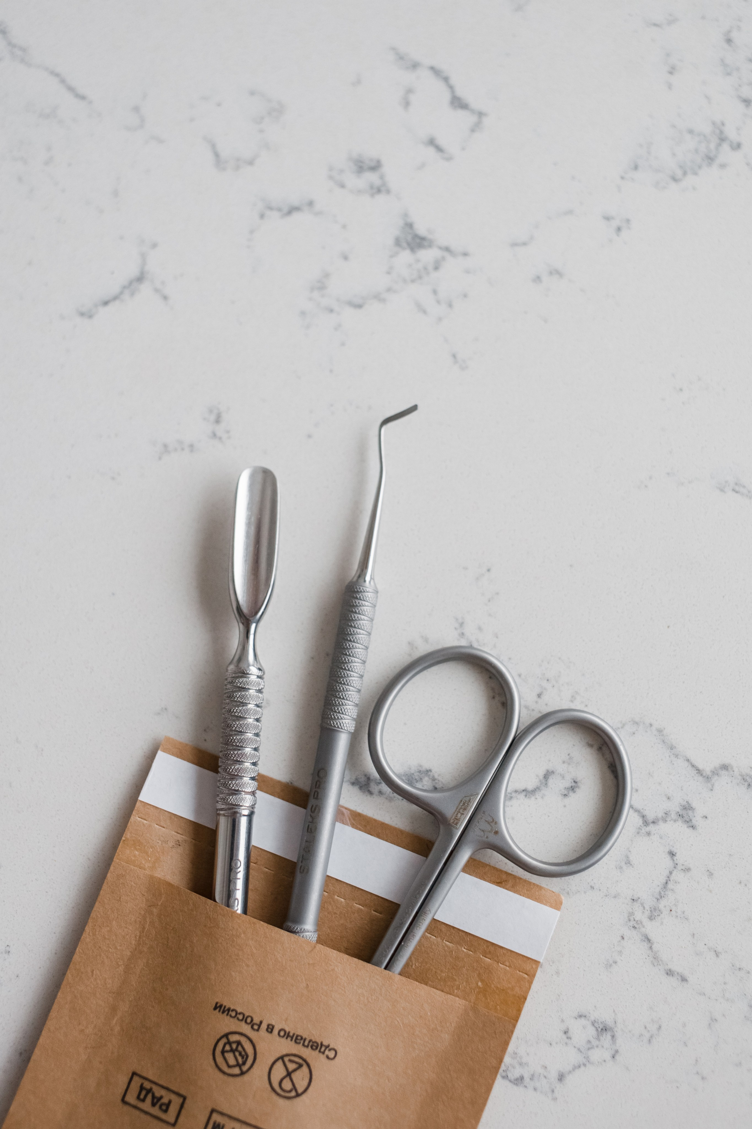 Контентная съемка инструментов для маникюра