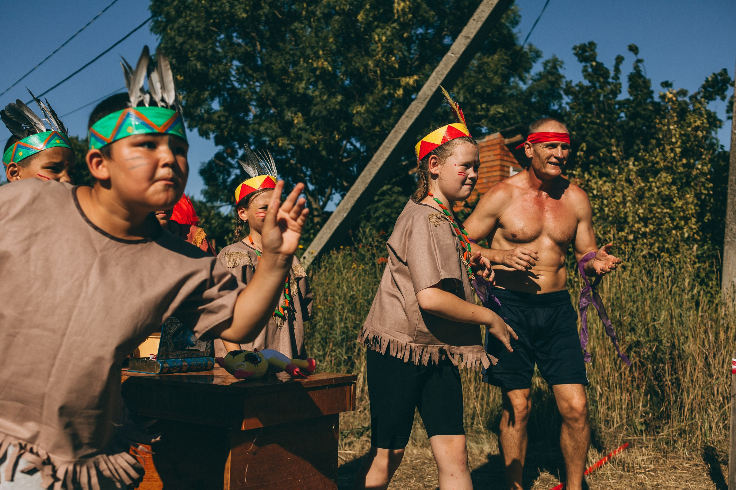 «Индейцы». Семейный фотограф в Волгодонске Краченцева Анна