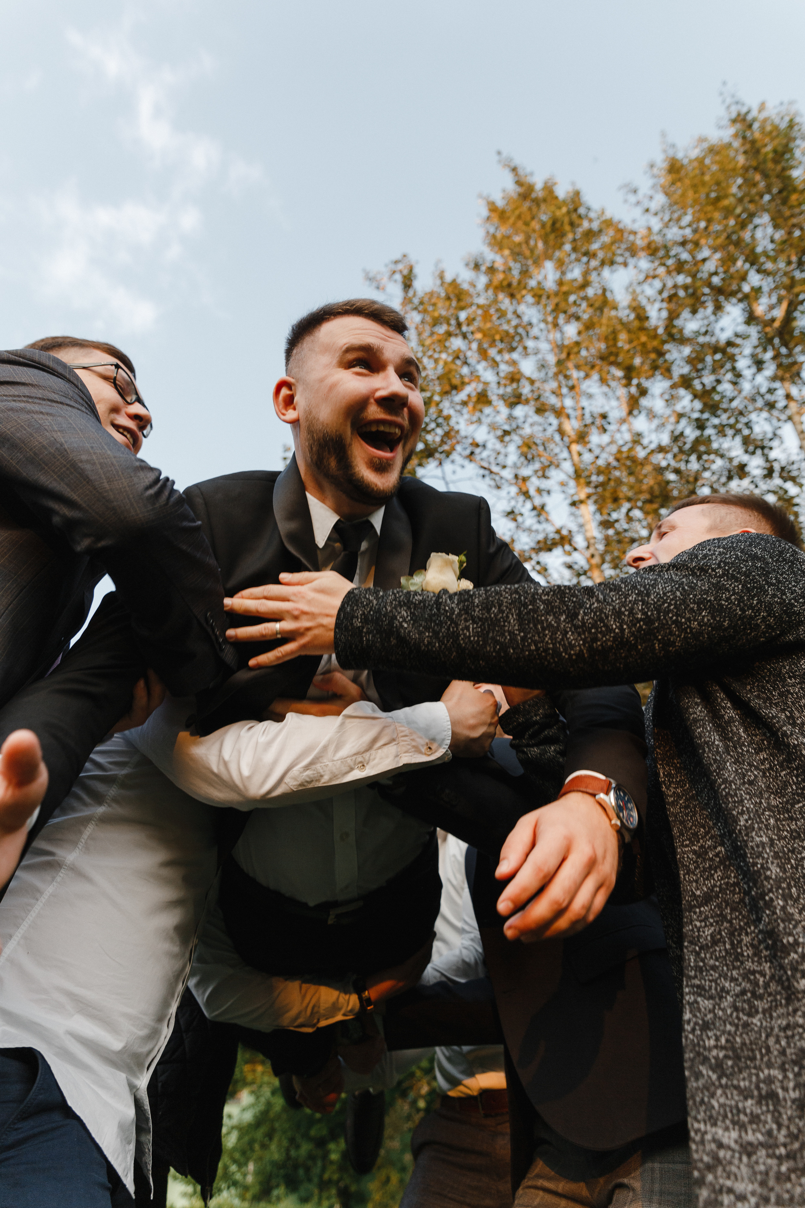 Выездная церемония в Seasons Hotel. Свадебный фотограф в Москве Мария Крош