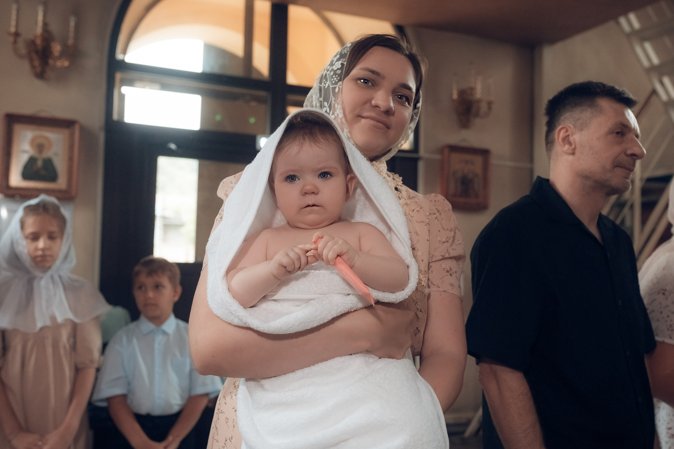 Таинство Крещения Ксении. Съемка Таинств Крещения Венчания, детские и семейные съемки в Пензе