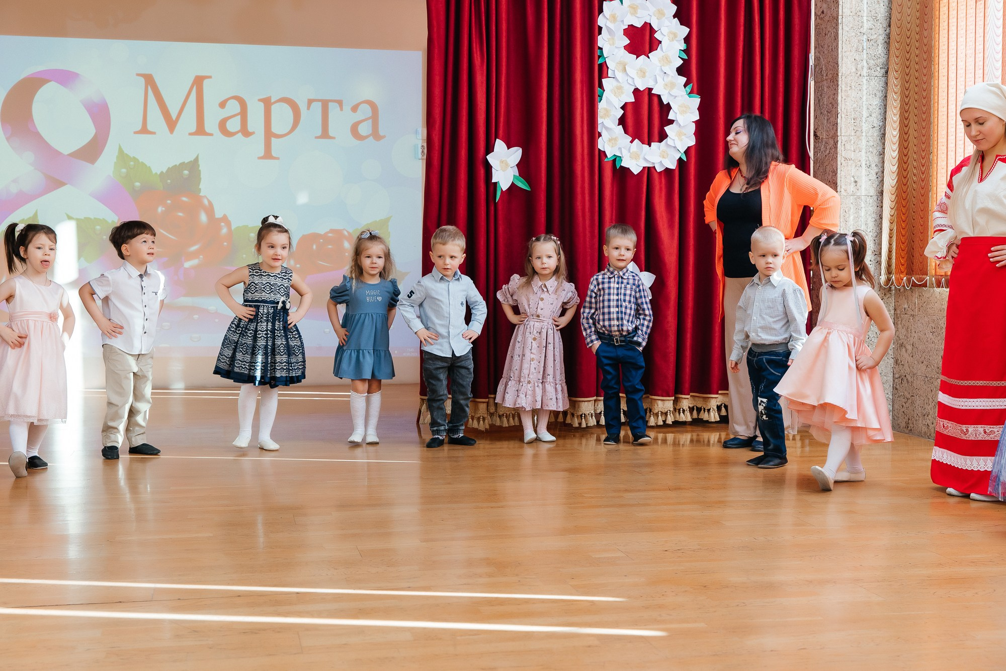 Детский сад № 93 — Утренник (07.03.2023). Свадебный и семейный фотограф Крамар Наталья